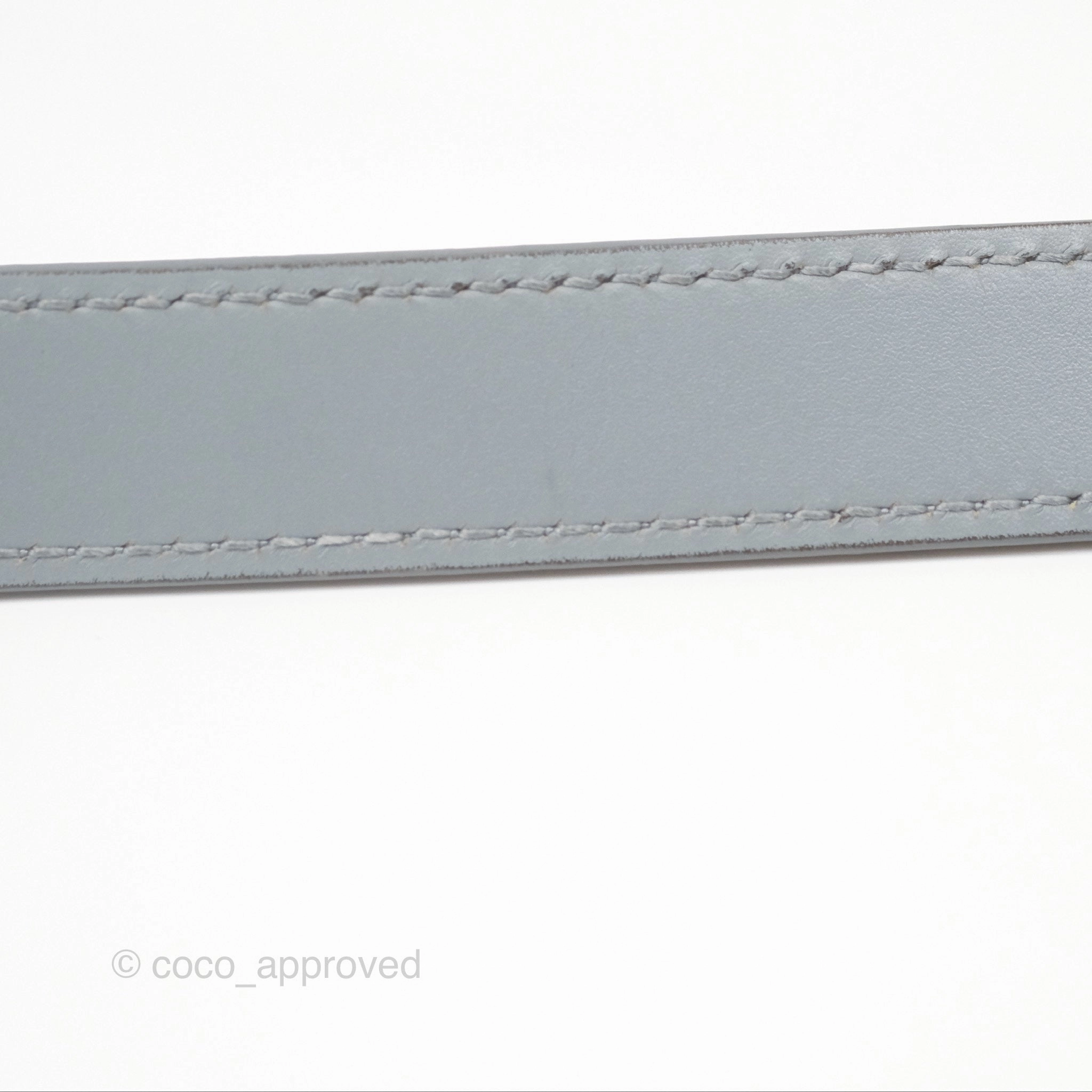 Christian Dior Medium Bobby Flap Grey Box Calfskin