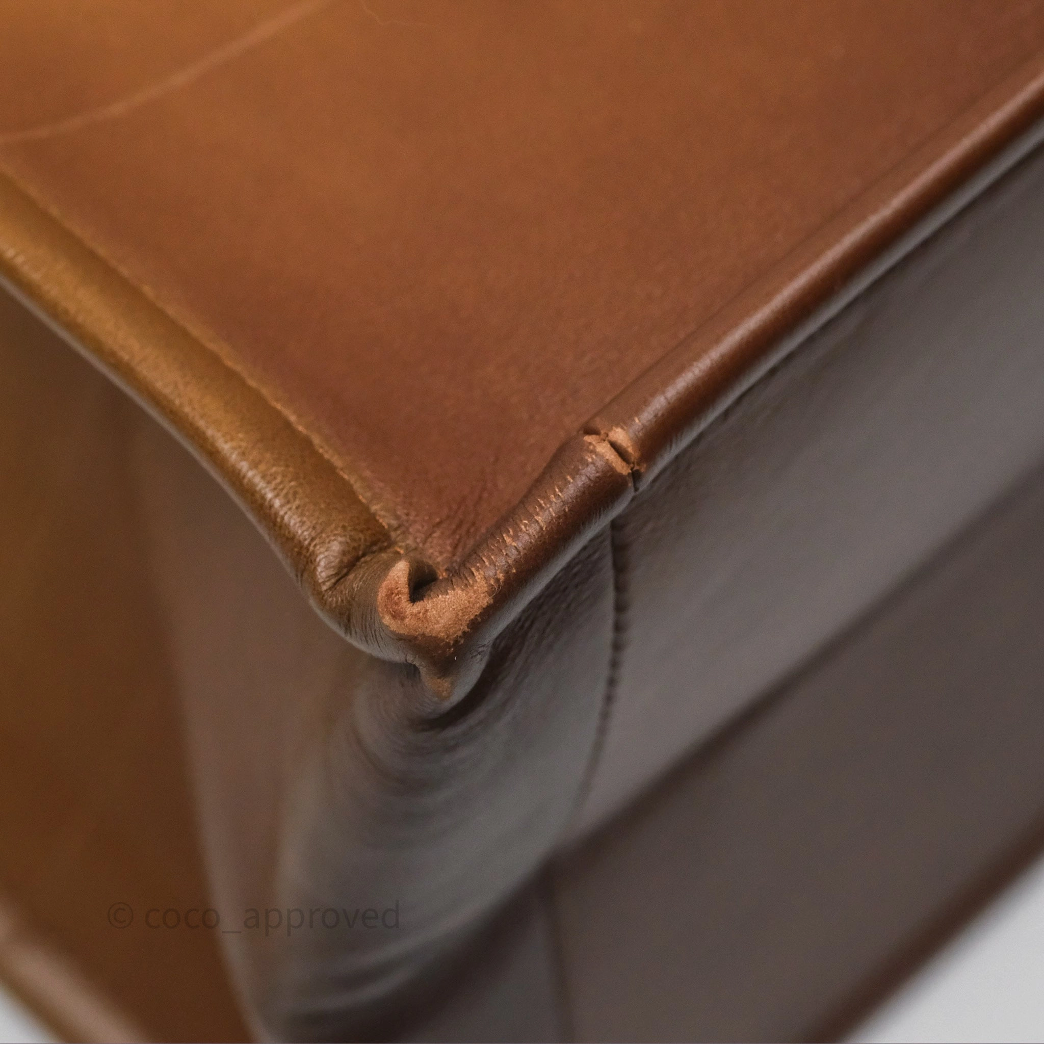Christian Dior Medium Book Tote Gradient Brown Calfskin