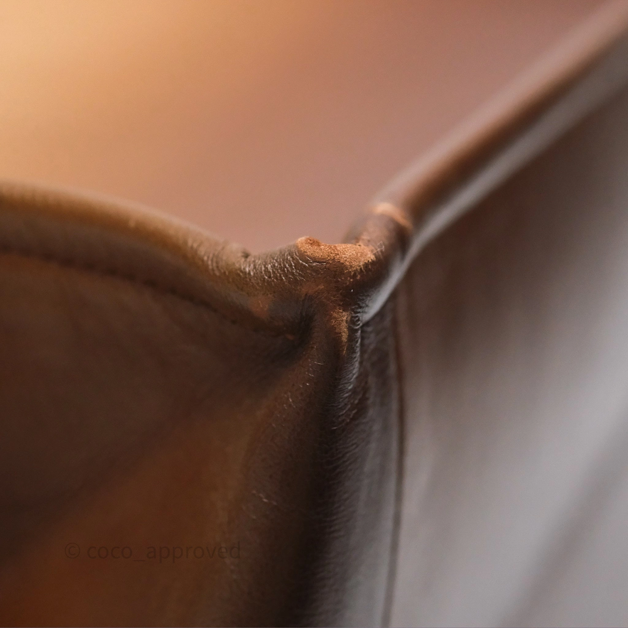 Christian Dior Medium Book Tote Gradient Brown Calfskin