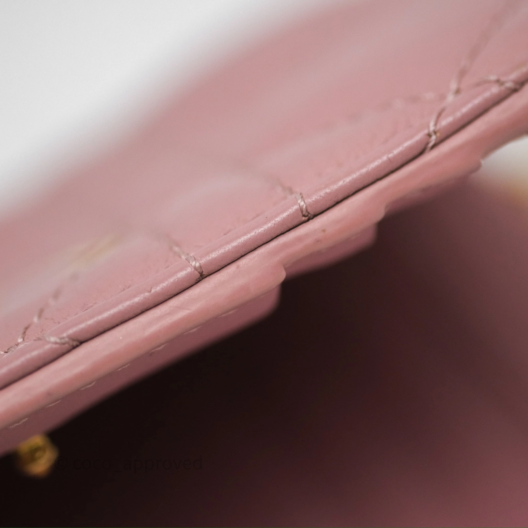 Christian Dior Medium Caro Scarlet Zipped Wallet Pink Cannage Calfskin