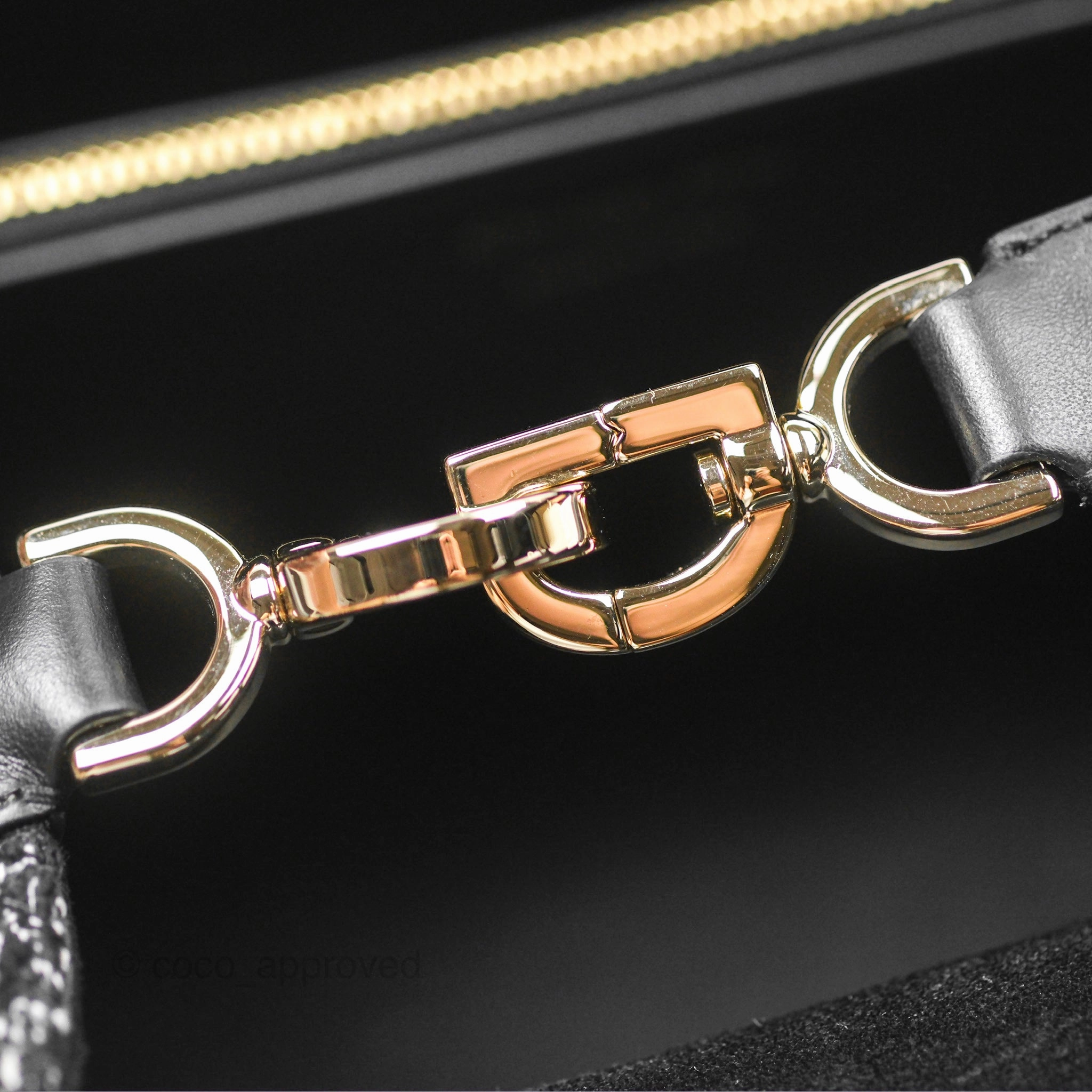 Christian Dior Medium Dior Toujours Bag Black Cannage Tweed