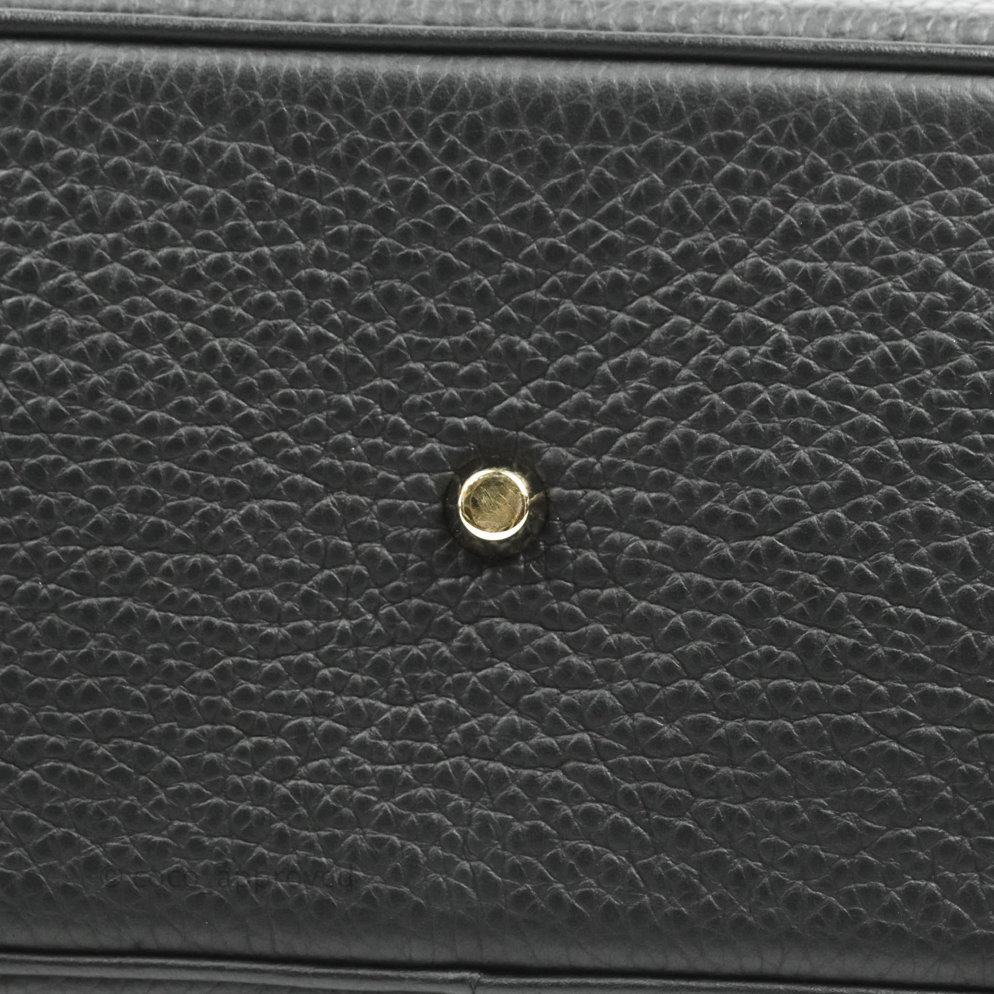 Christian Dior Medium Diorissimo Bag Black Fuchsia Grained Calfskin Gold Hardware