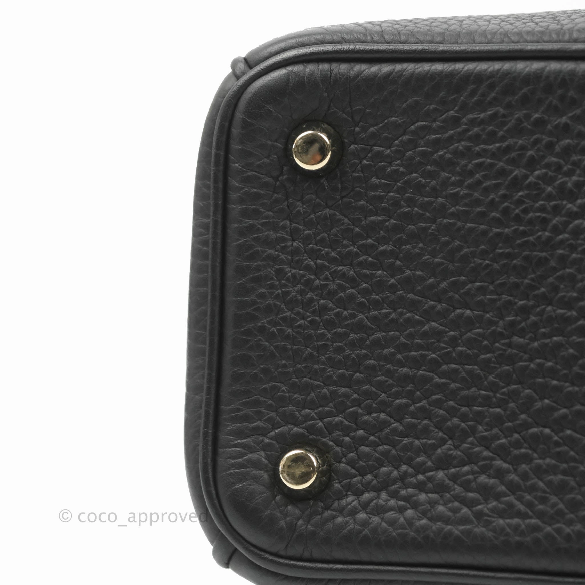Christian Dior Medium Diorissimo Bag Black Fuchsia Grained Calfskin Gold Hardware