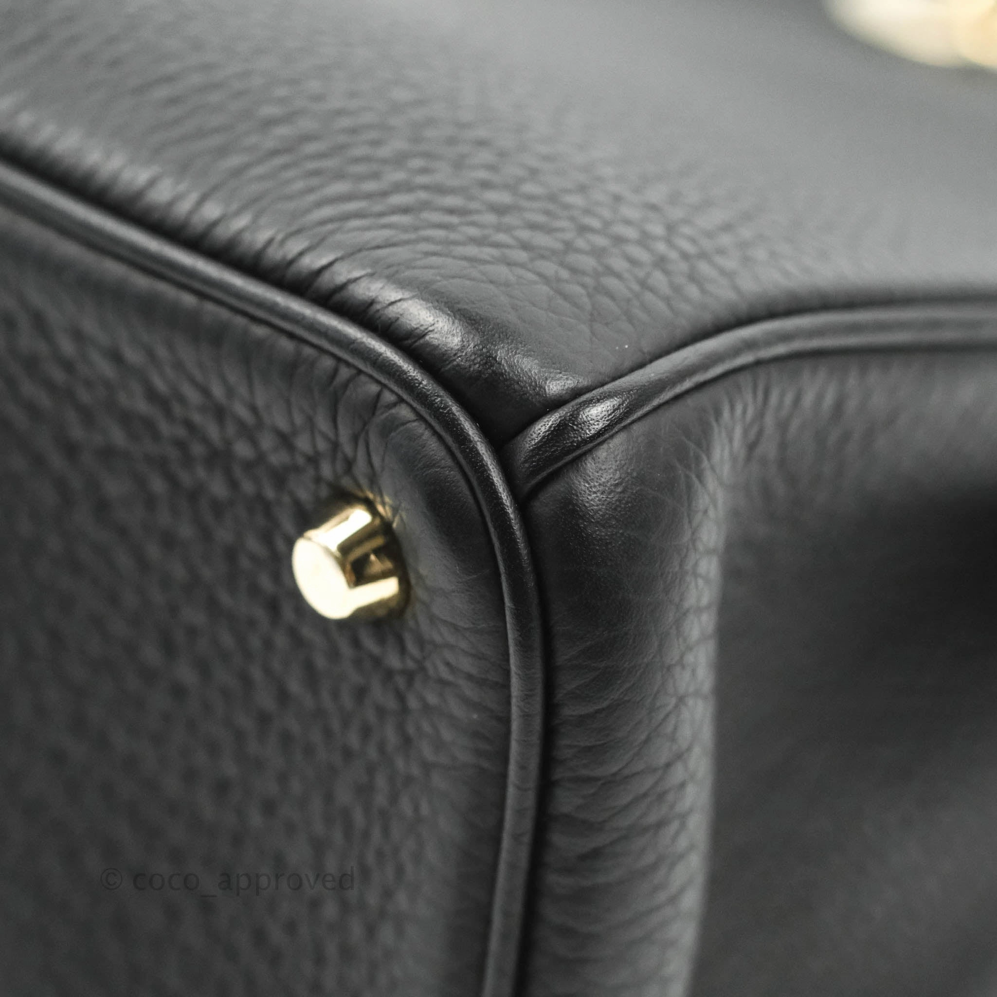 Christian Dior Medium Diorissimo Bag Black Fuchsia Grained Calfskin Gold Hardware