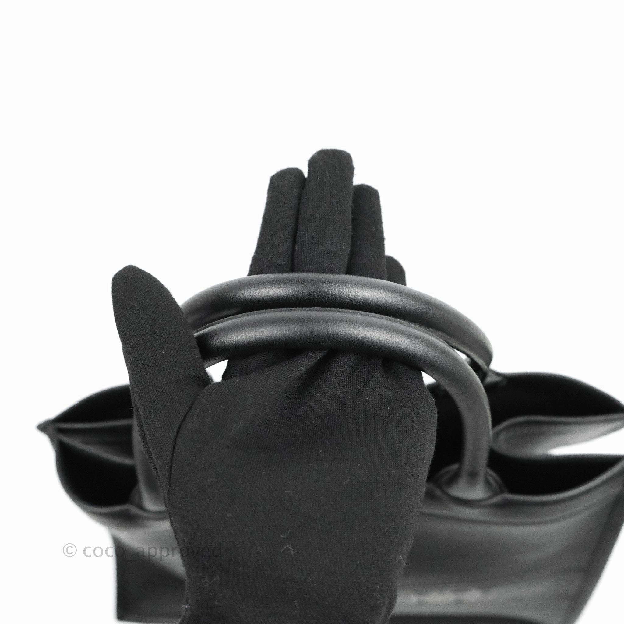 Christian Dior Medium Embossed Book Tote Black Calfskin