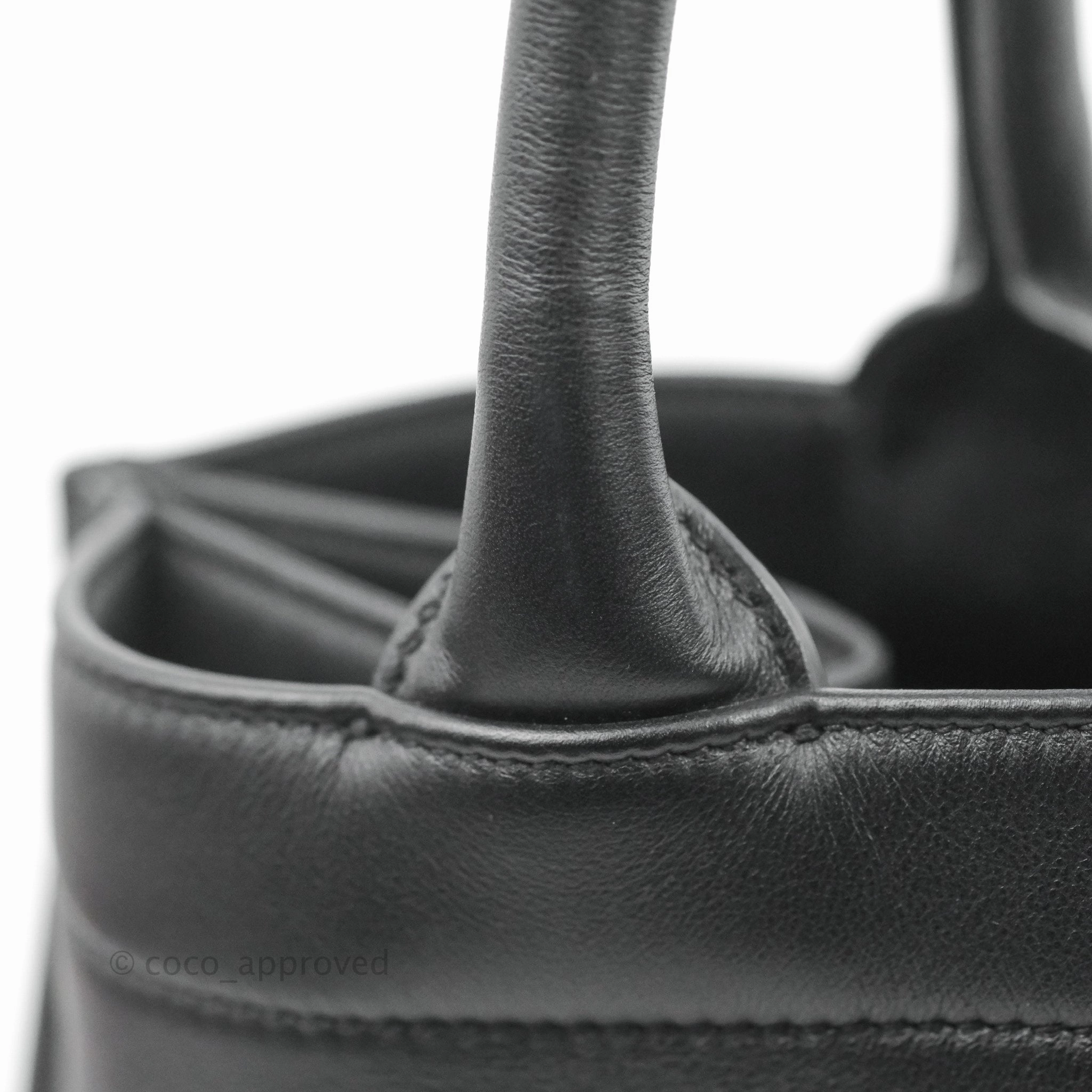 Christian Dior Medium Embossed Book Tote Black Calfskin