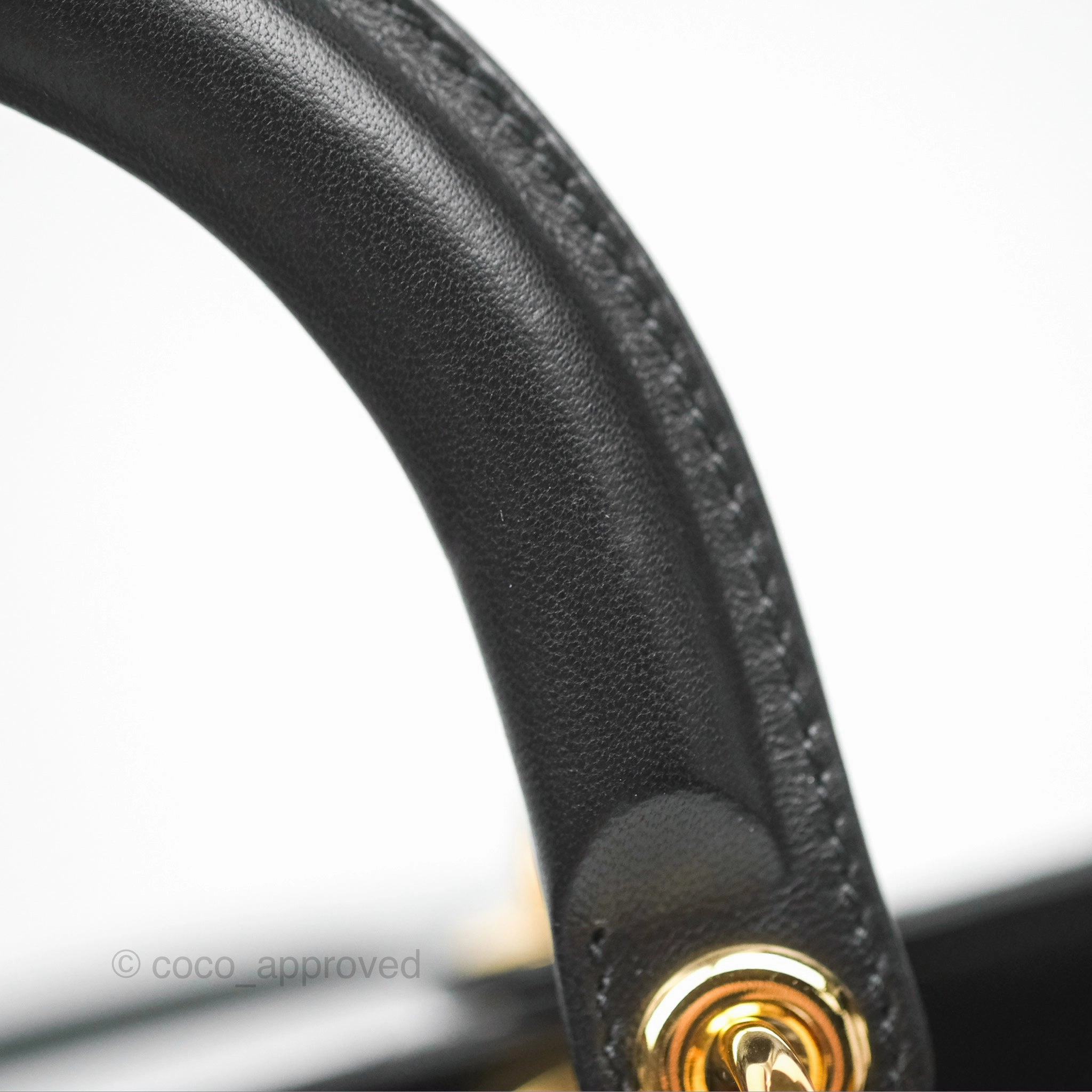 Christian Dior Medium Lady Dior Black Lambskin Gold Hardware