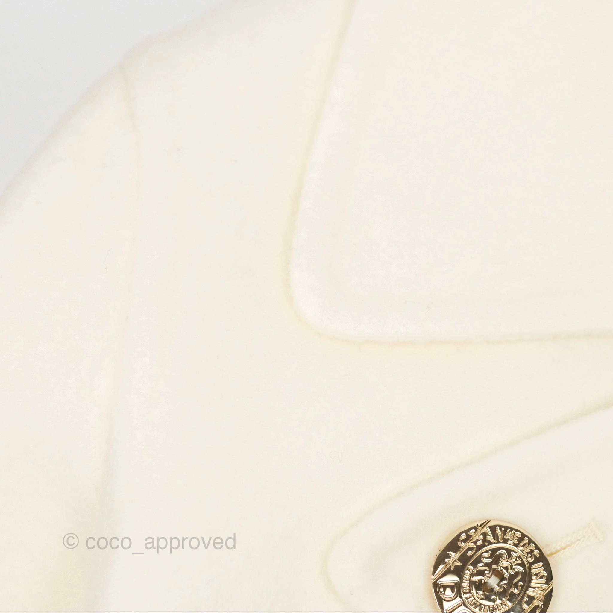 Christian Dior Mid-Length Belted Coat Ivory Size 34