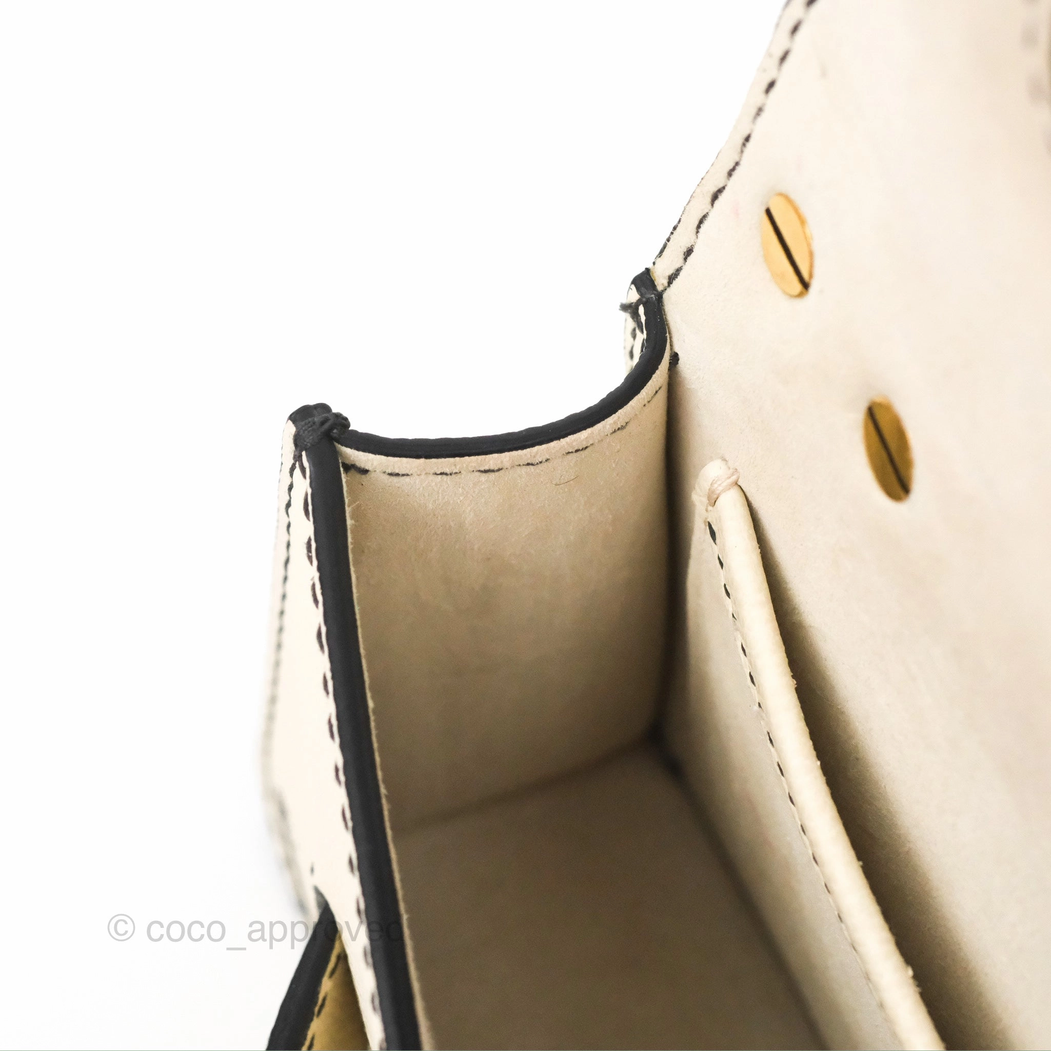 Christian Dior Mini J'Adior Chain Flap Bag White Grained Calfskin