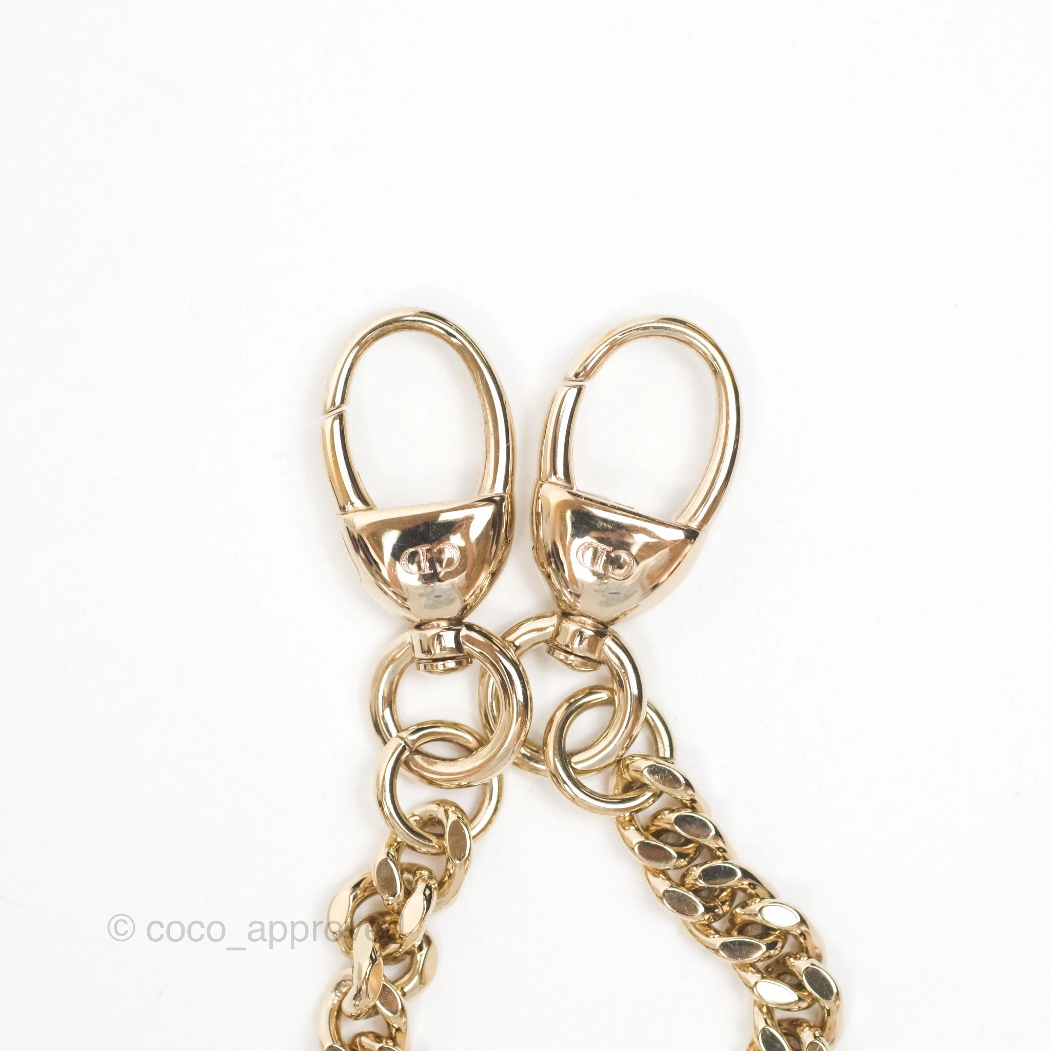 Christian Dior Mini Lady Dior Latte Cannage Lambskin Gold Hardware