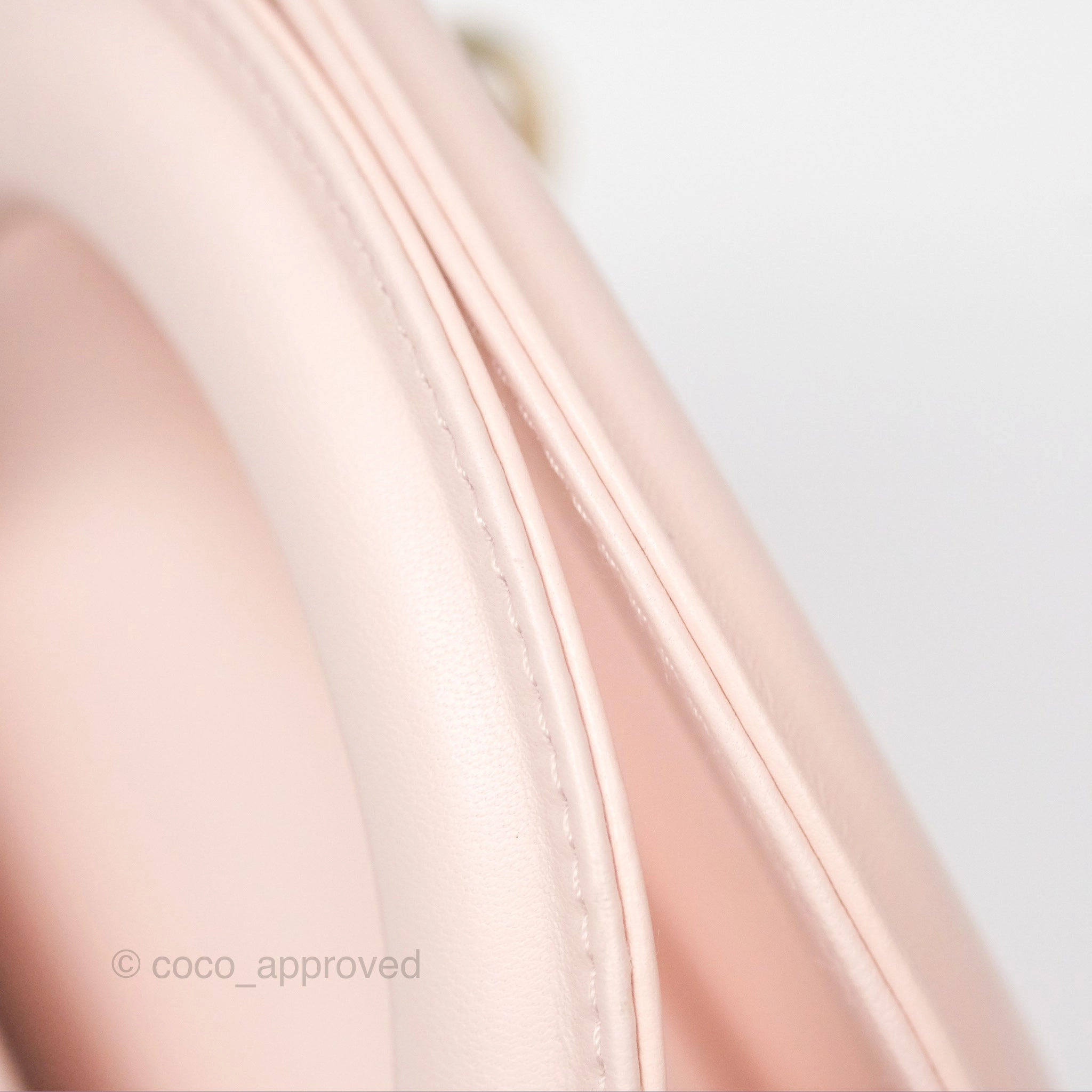 Christian Dior Mini Lady Dior Pink Lambskin Gold Hardware
