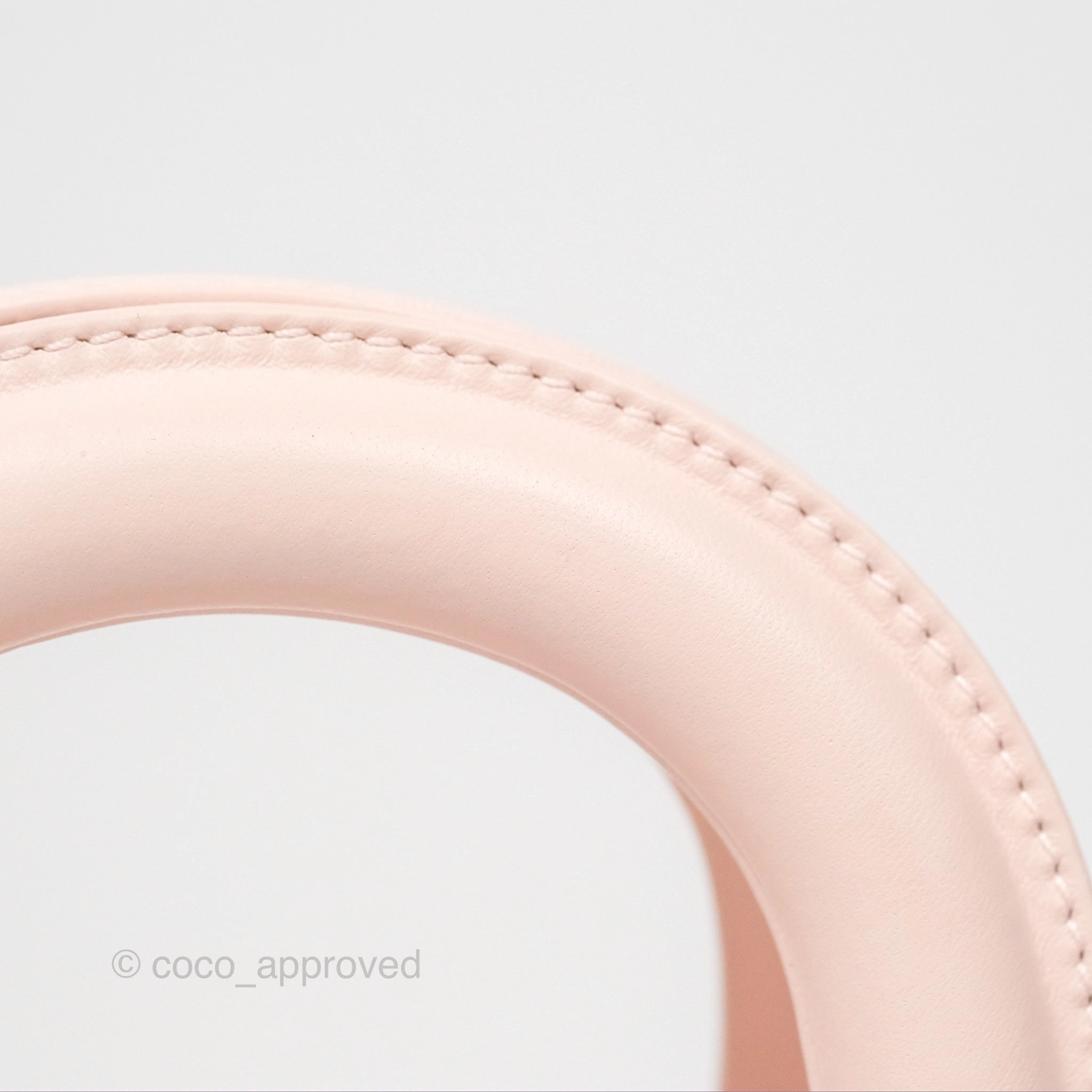 Christian Dior Mini Lady Dior Pink Lambskin Gold Hardware