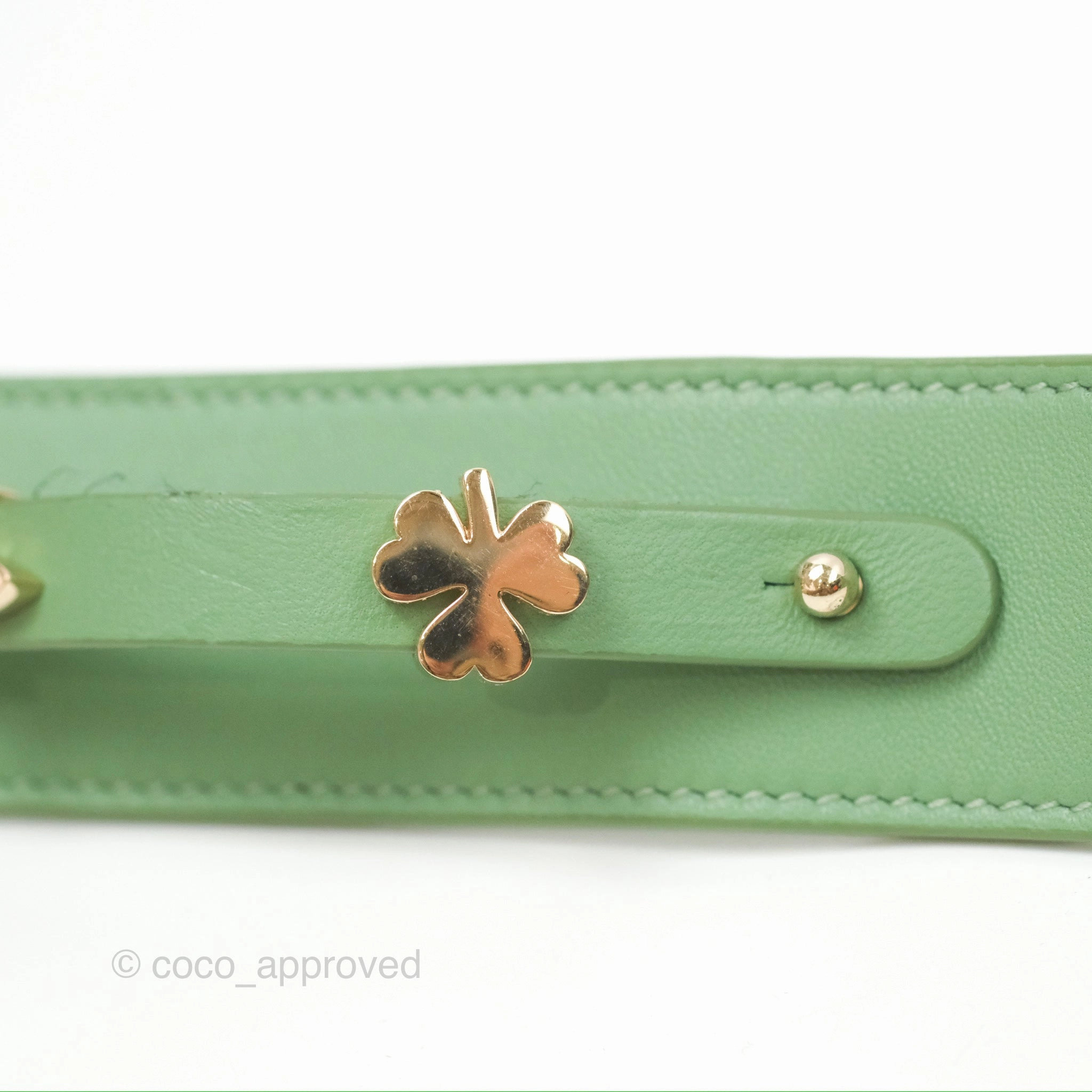 Christian Dior My ABCDior Lady Dior Avocado Green Lambskin Gold Hardware