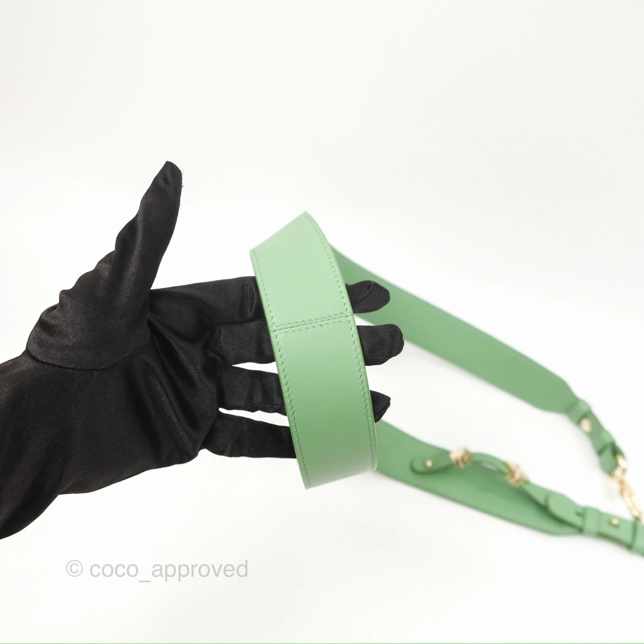 Christian Dior My ABCDior Lady Dior Avocado Green Lambskin Gold Hardware