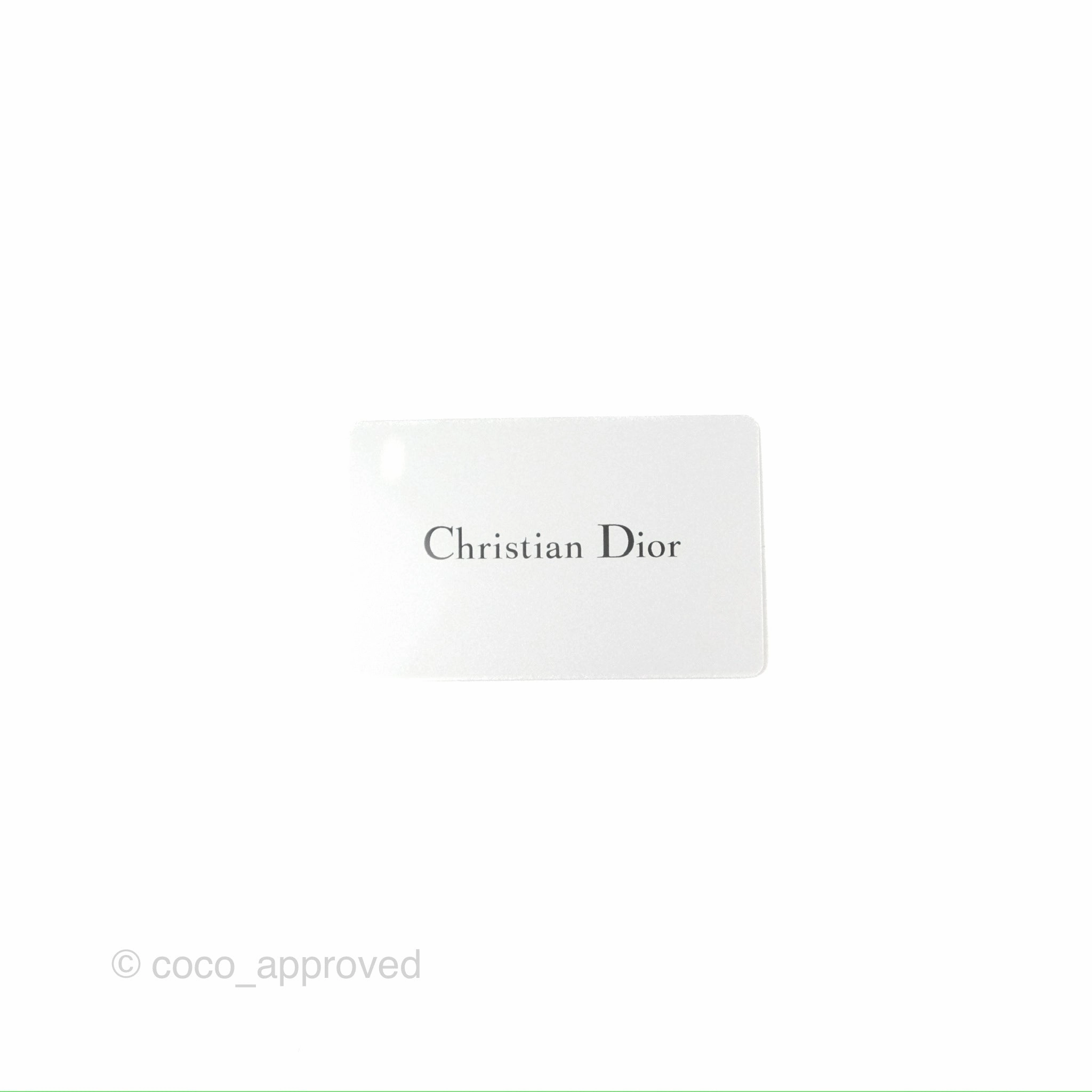 Christian Dior My ABCDior Lady Dior Avocado Green Lambskin Gold Hardware