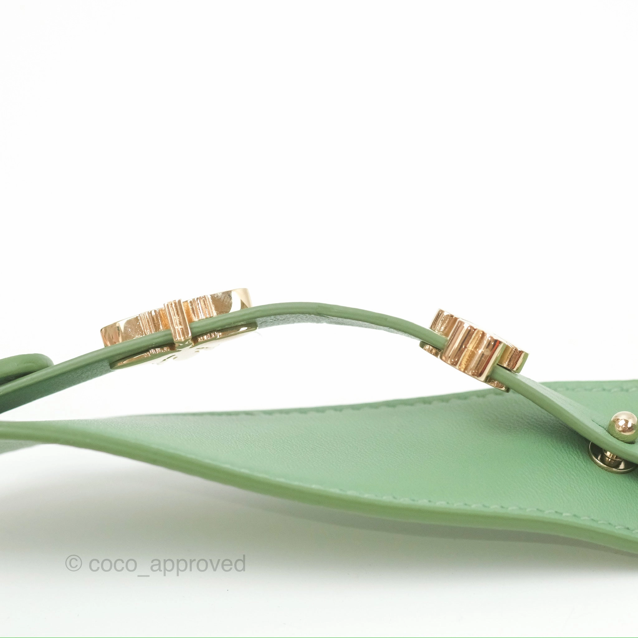 Christian Dior My ABCDior Lady Dior Avocado Green Lambskin Gold Hardware