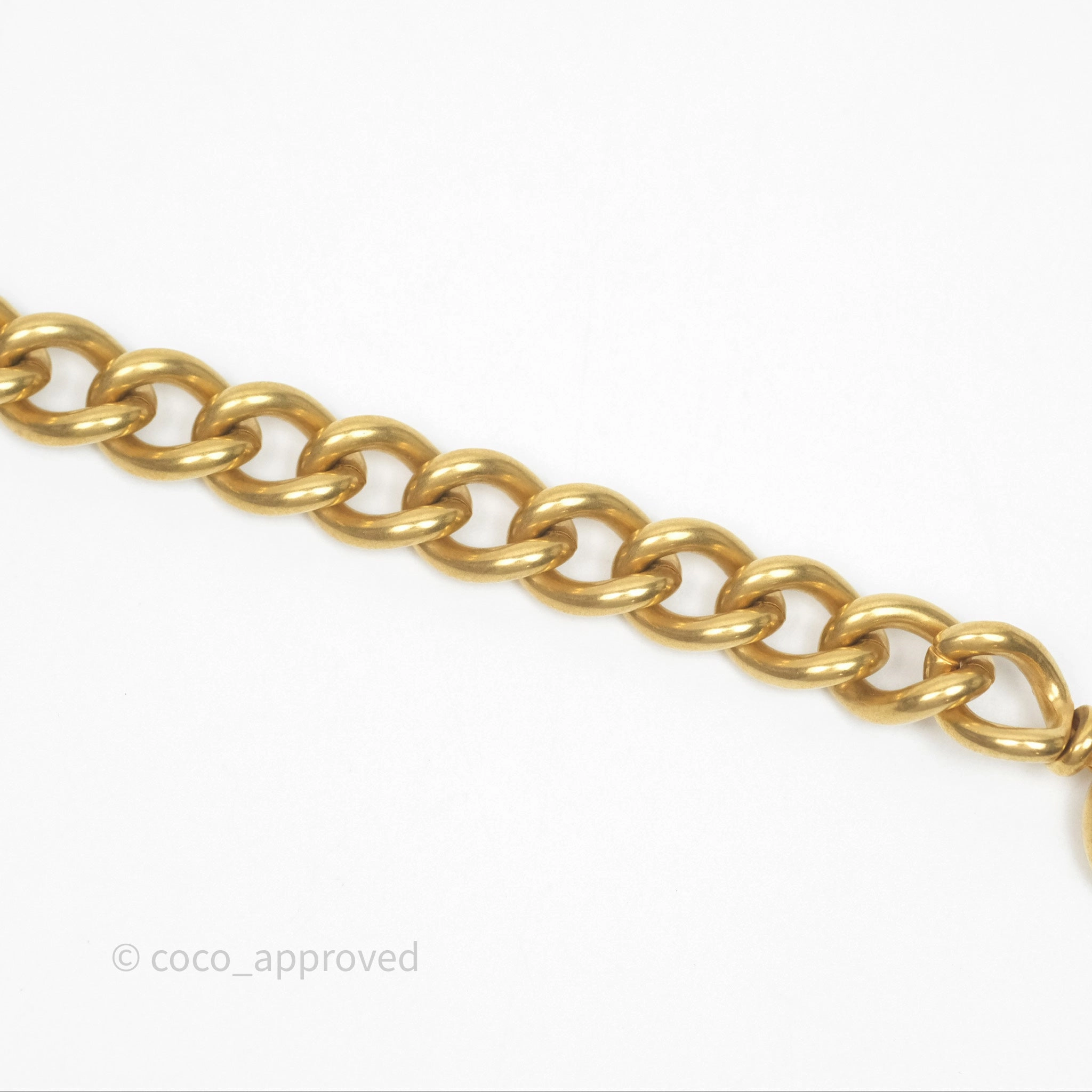 Christian Dior Petit CD Choker Necklace Gold Tone