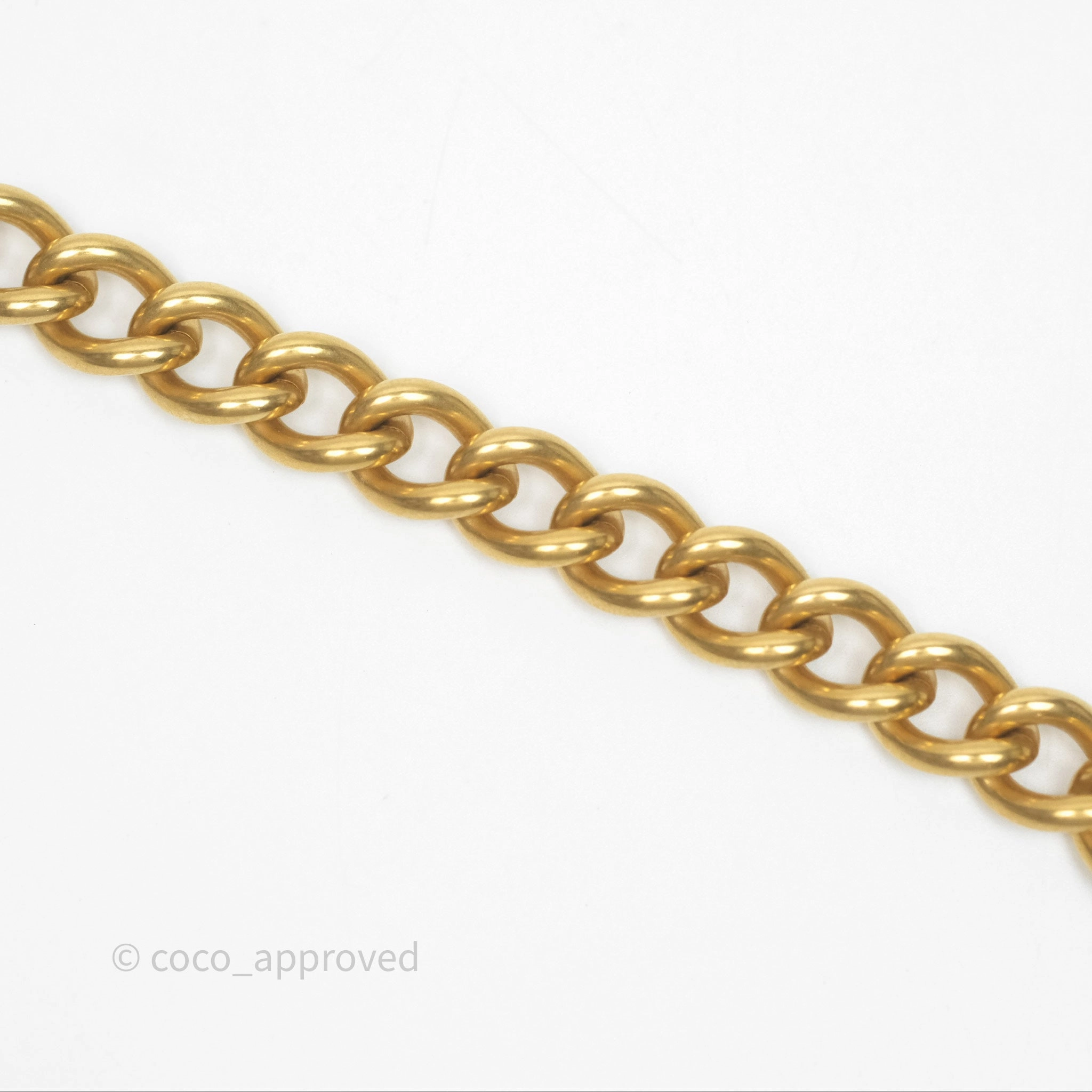 Christian Dior Petit CD Choker Necklace Gold Tone
