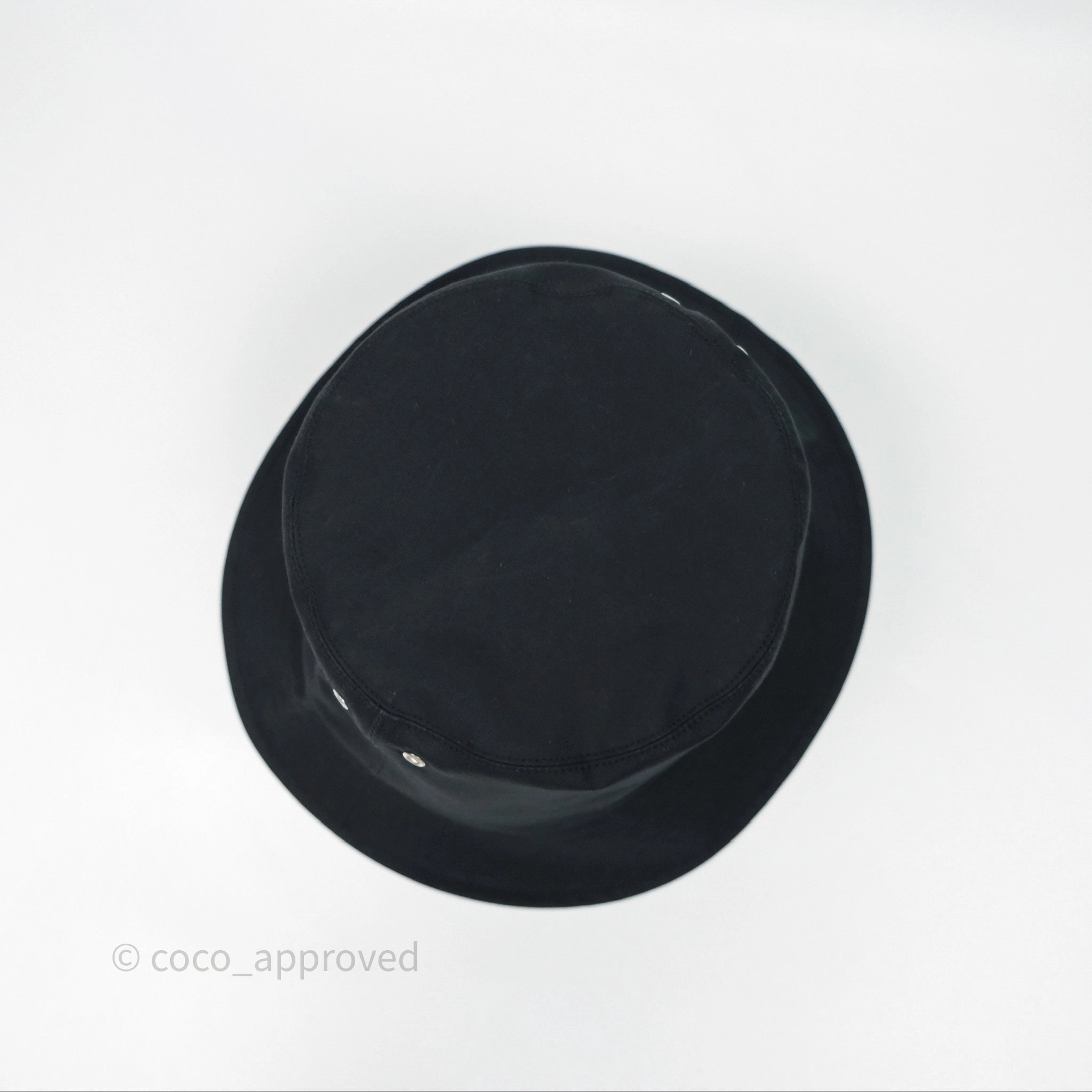Christian Dior Reversible Teddy-D CD Bucket Hat Size 58
