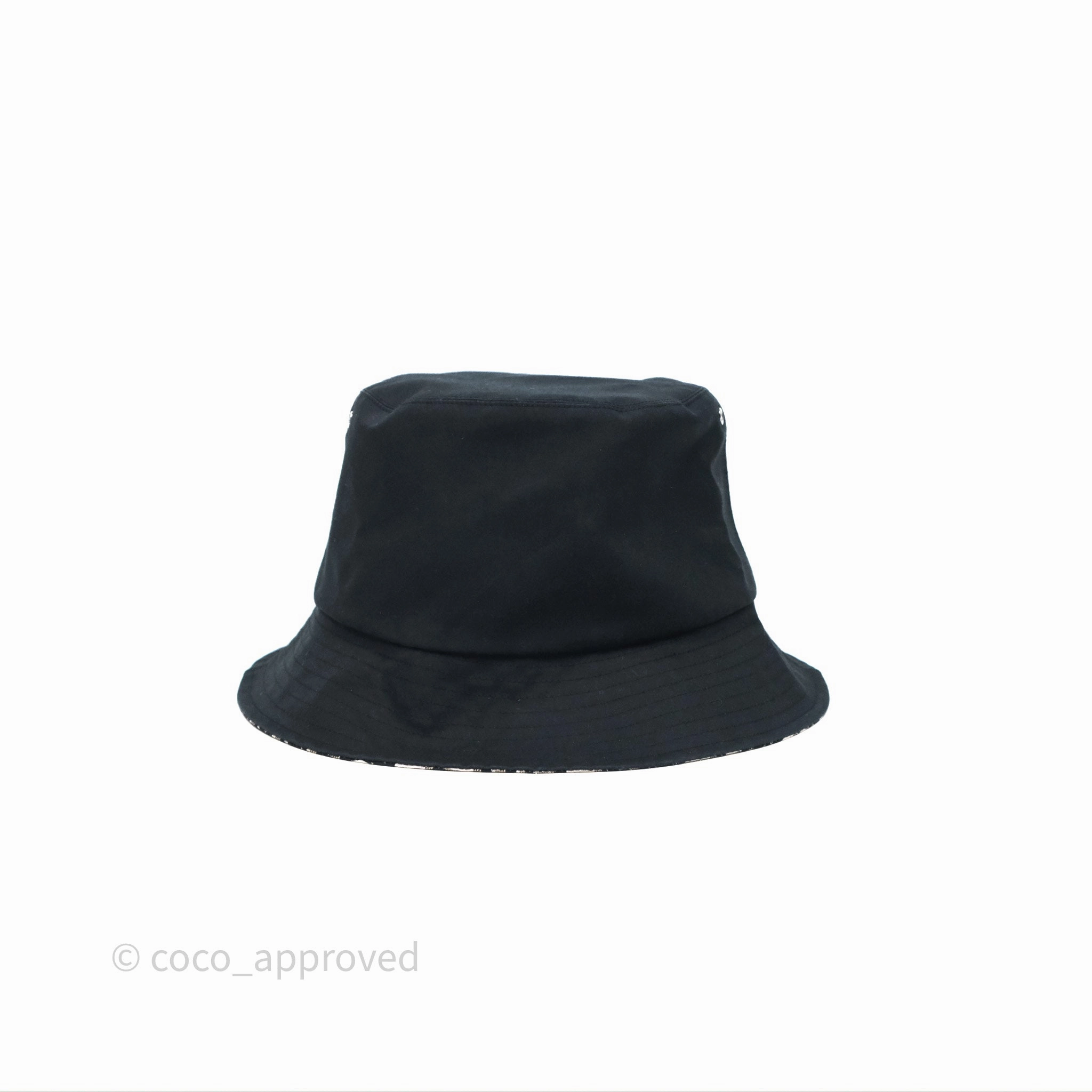 Christian Dior Reversible Teddy-D CD Bucket Hat Size 58