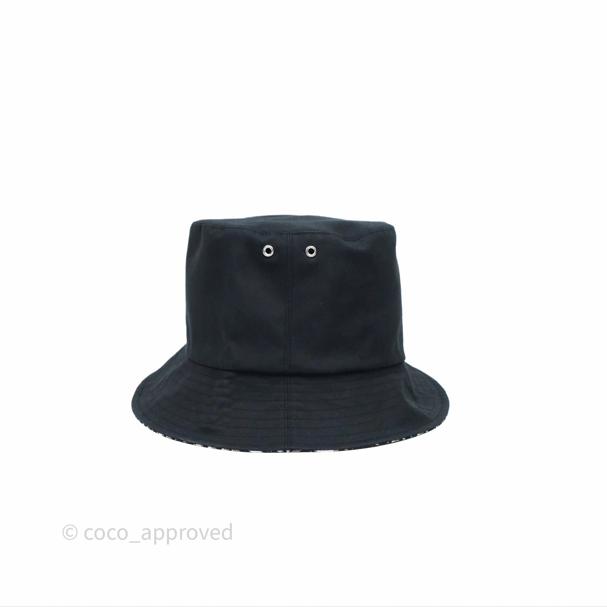 Christian Dior Reversible Teddy-D CD Bucket Hat Size 58