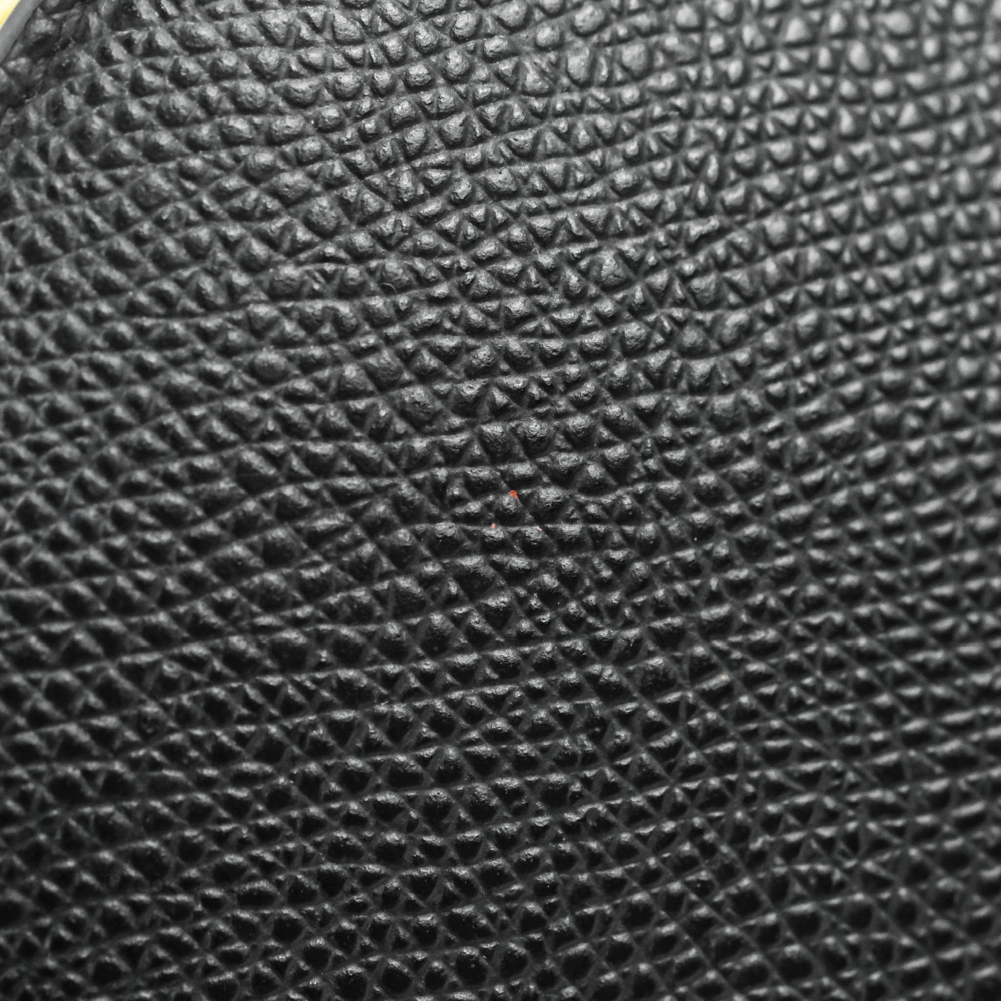 Christian Dior Saddle Bag Black Grained Calfskin Gold Hardware