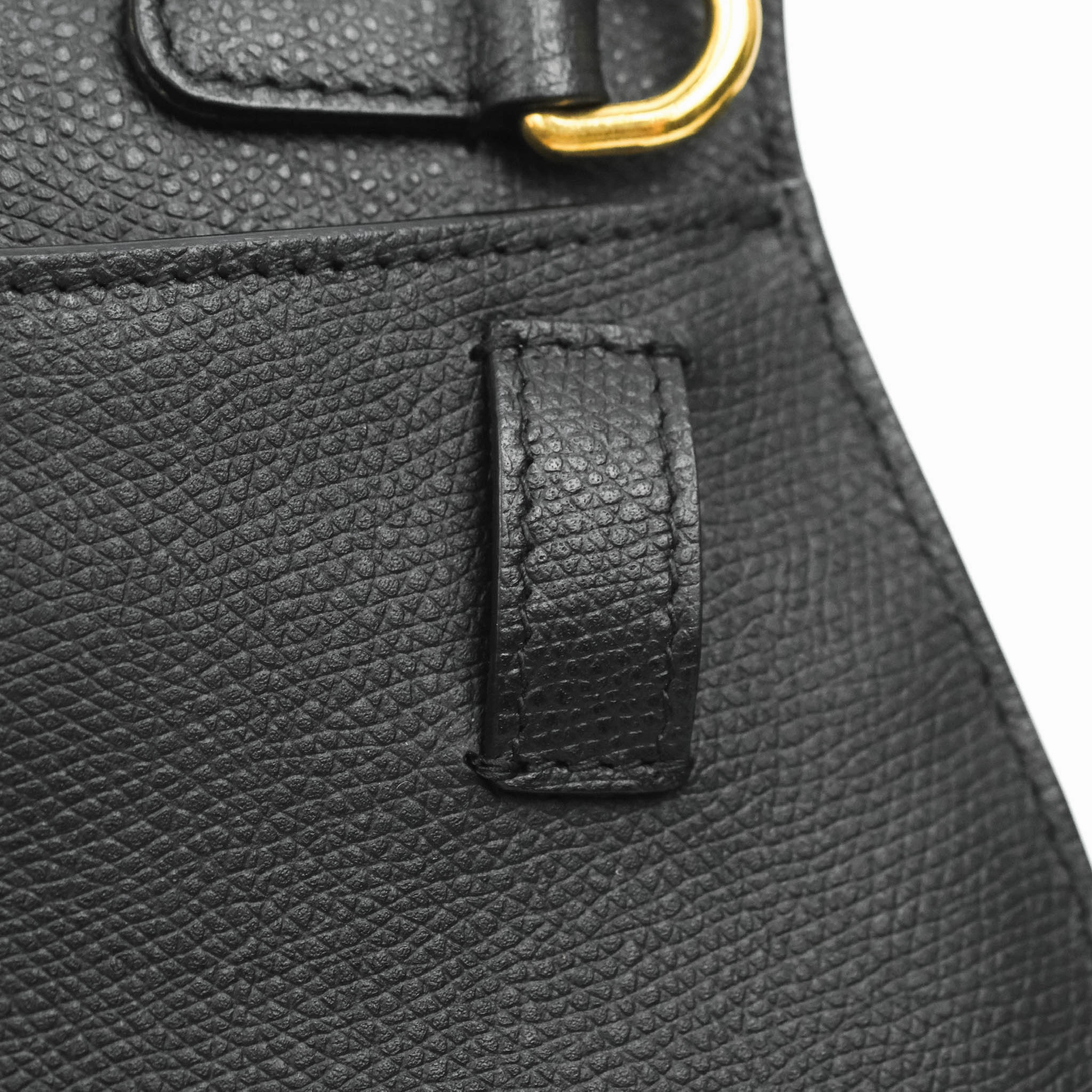 Christian Dior Saddle Belt Bag Black Calfskin Gold Hardware