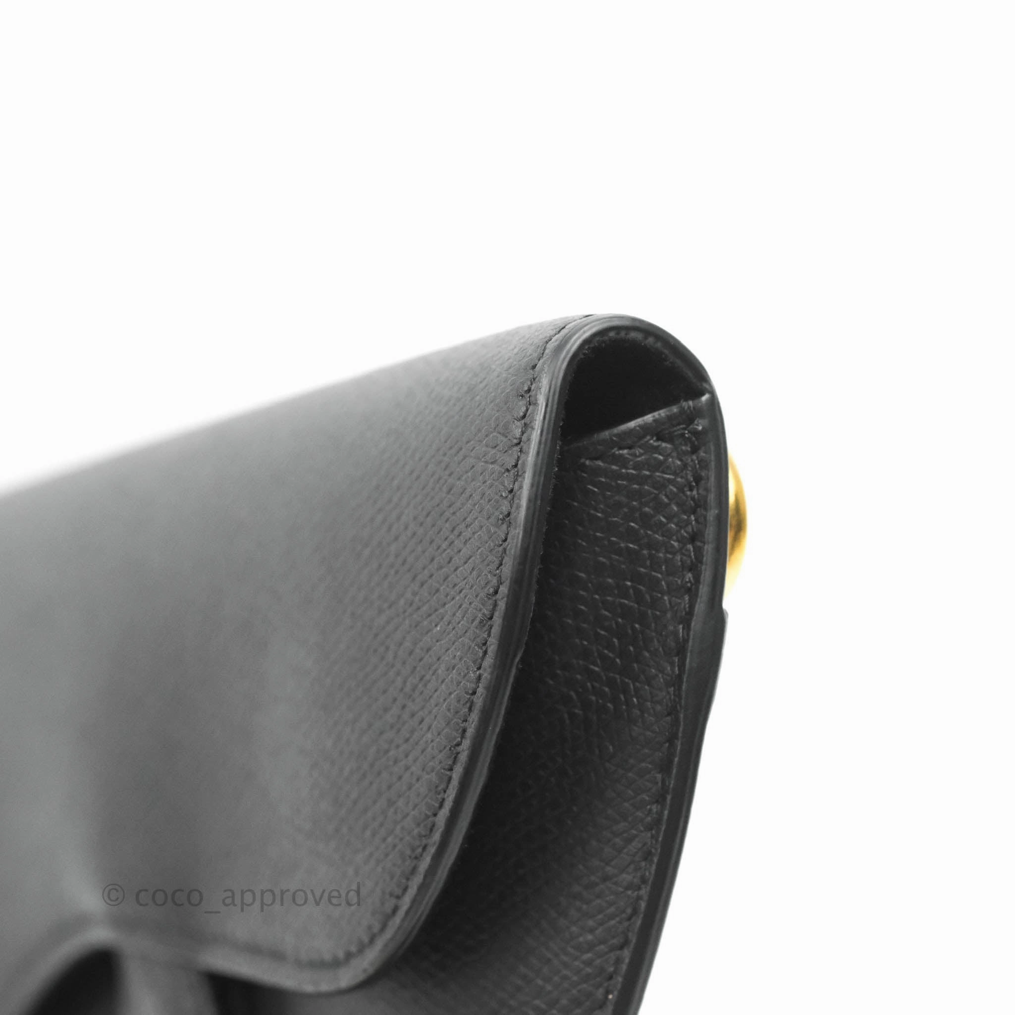 Christian Dior Saddle Belt Bag Black Calfskin Gold Hardware