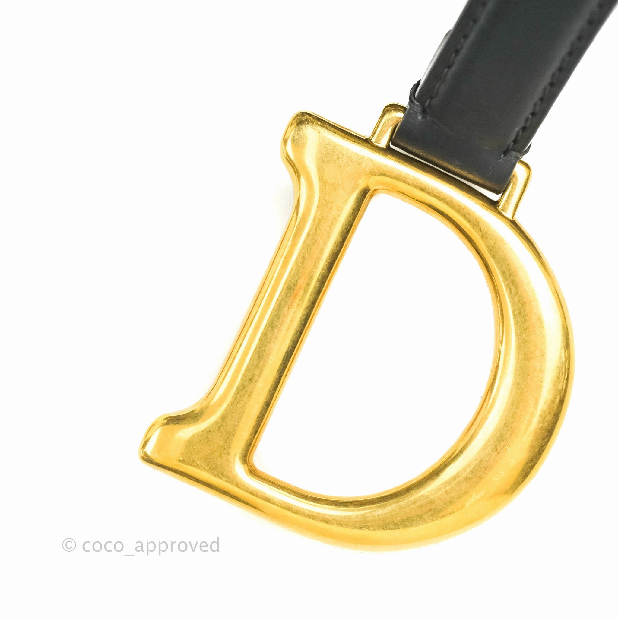 Christian Dior Saddle Medium Blue Oblique Jacquard Gold Hardware