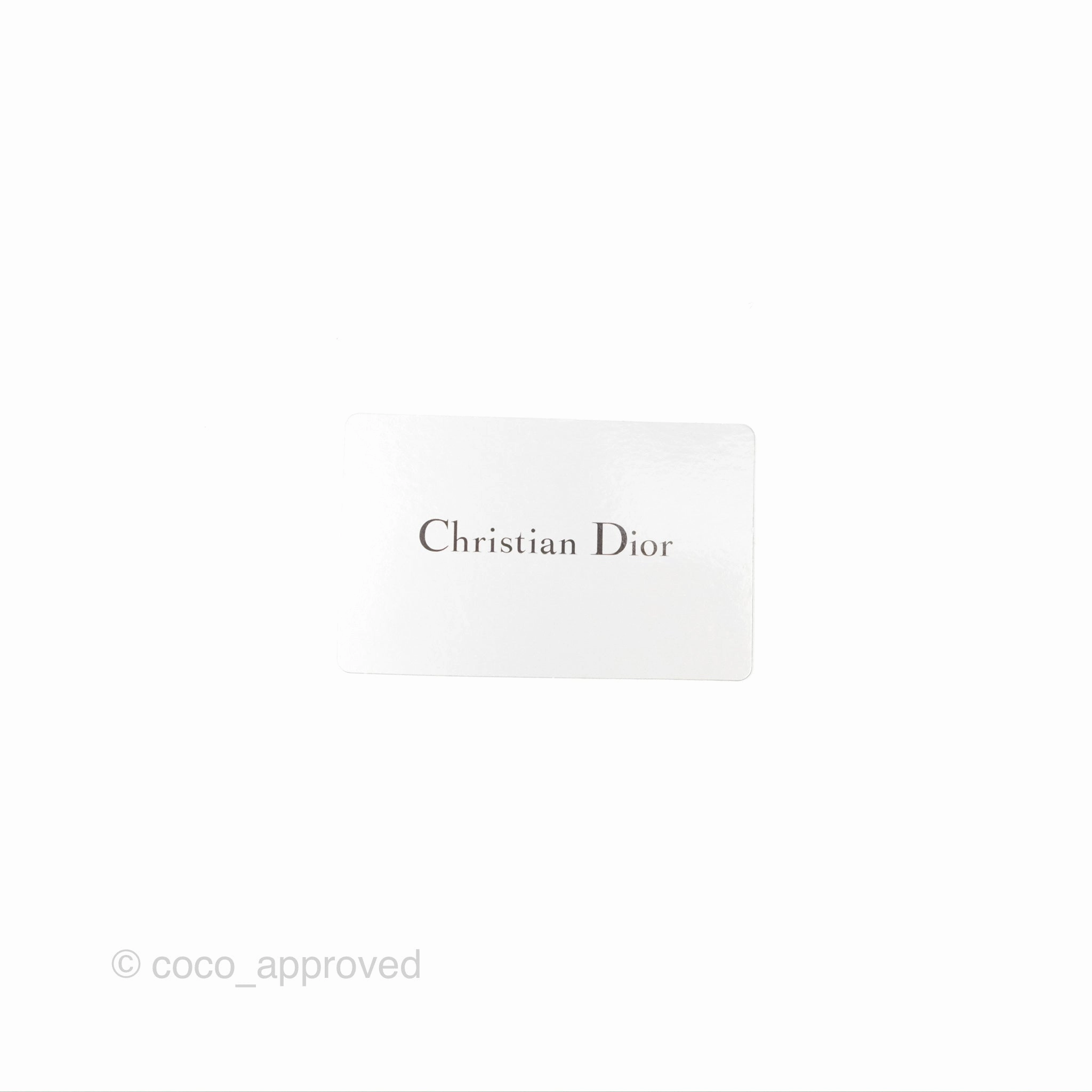 Christian Dior Saddle Small Flap Wallet Blue Dior Oblique Jacquard