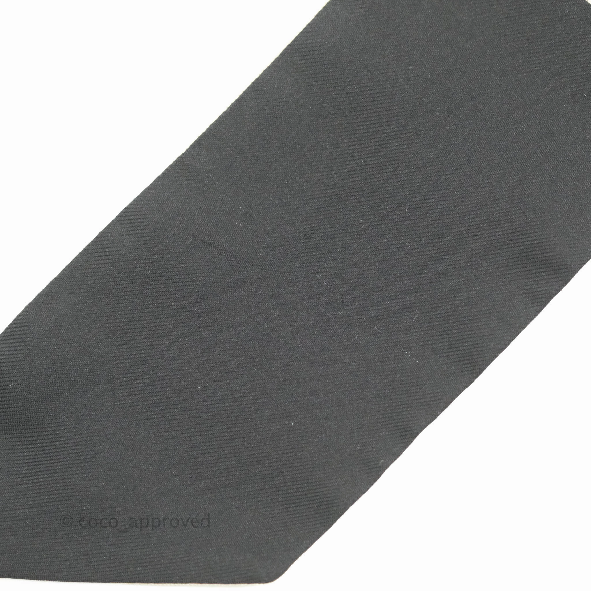 Christian Dior Silk 30 Montagigne Mitzah Scarf Black White