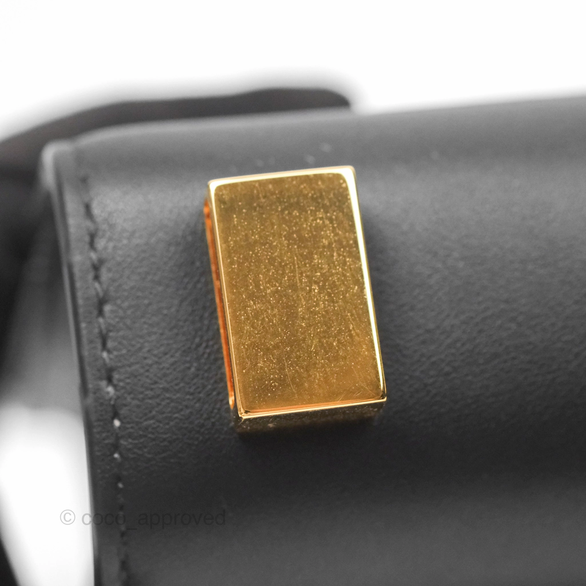 Christian Dior Small 30 Montaigne Bag Black Calfskin Gold Hardware