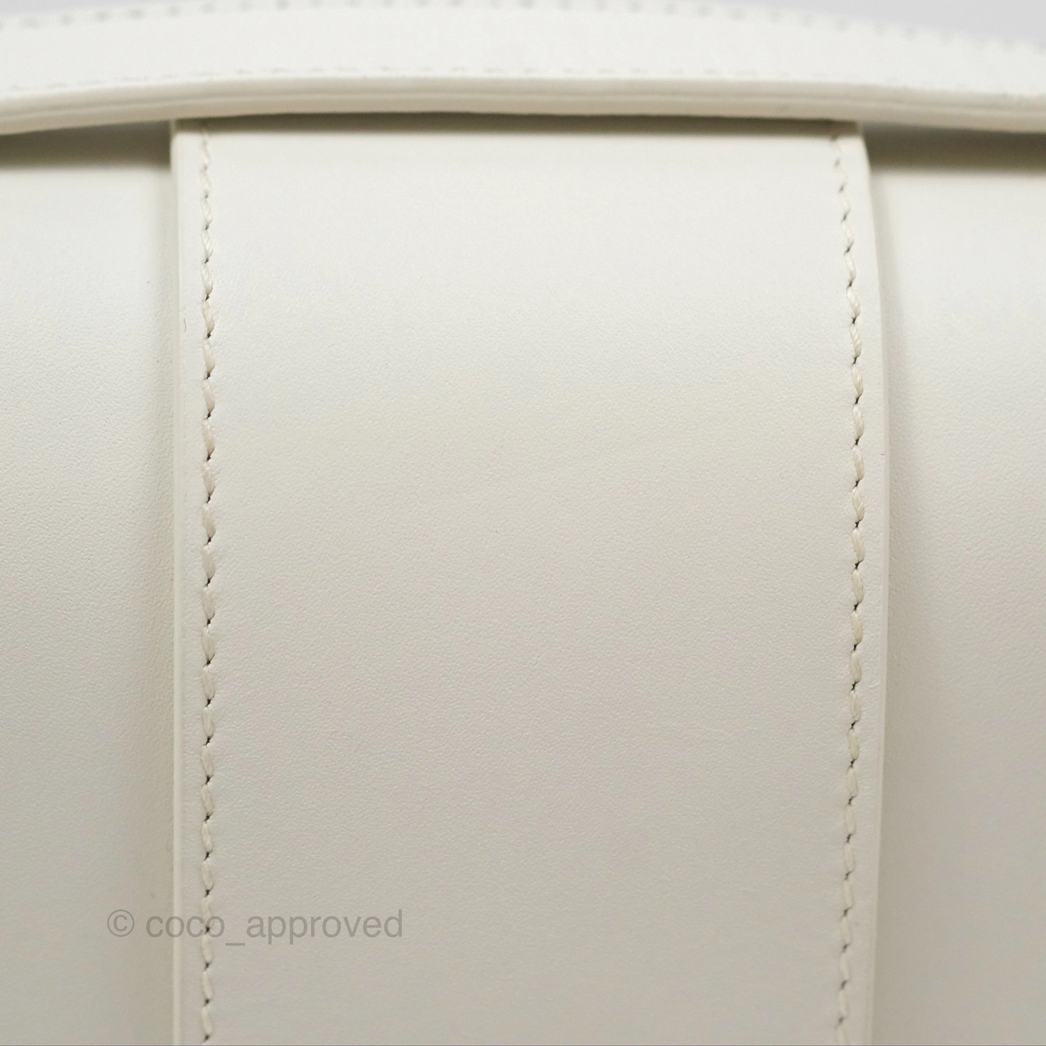 Christian Dior Small 30 Montaigne Box Bag White Calfskin