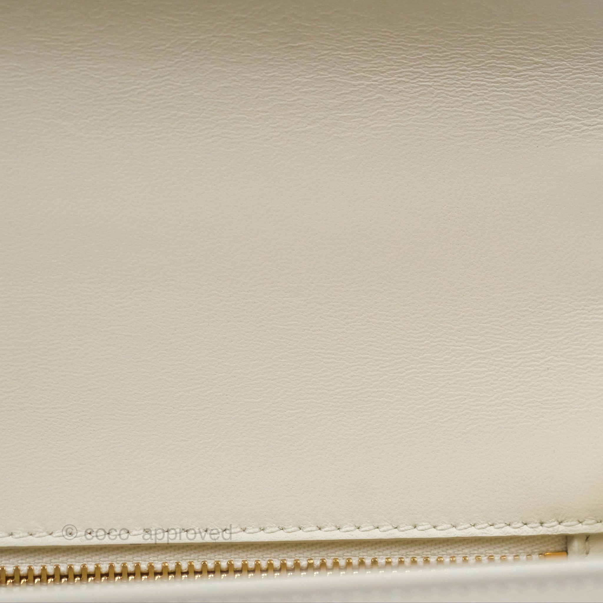 Christian Dior Small 30 Montaigne Box Bag White Calfskin