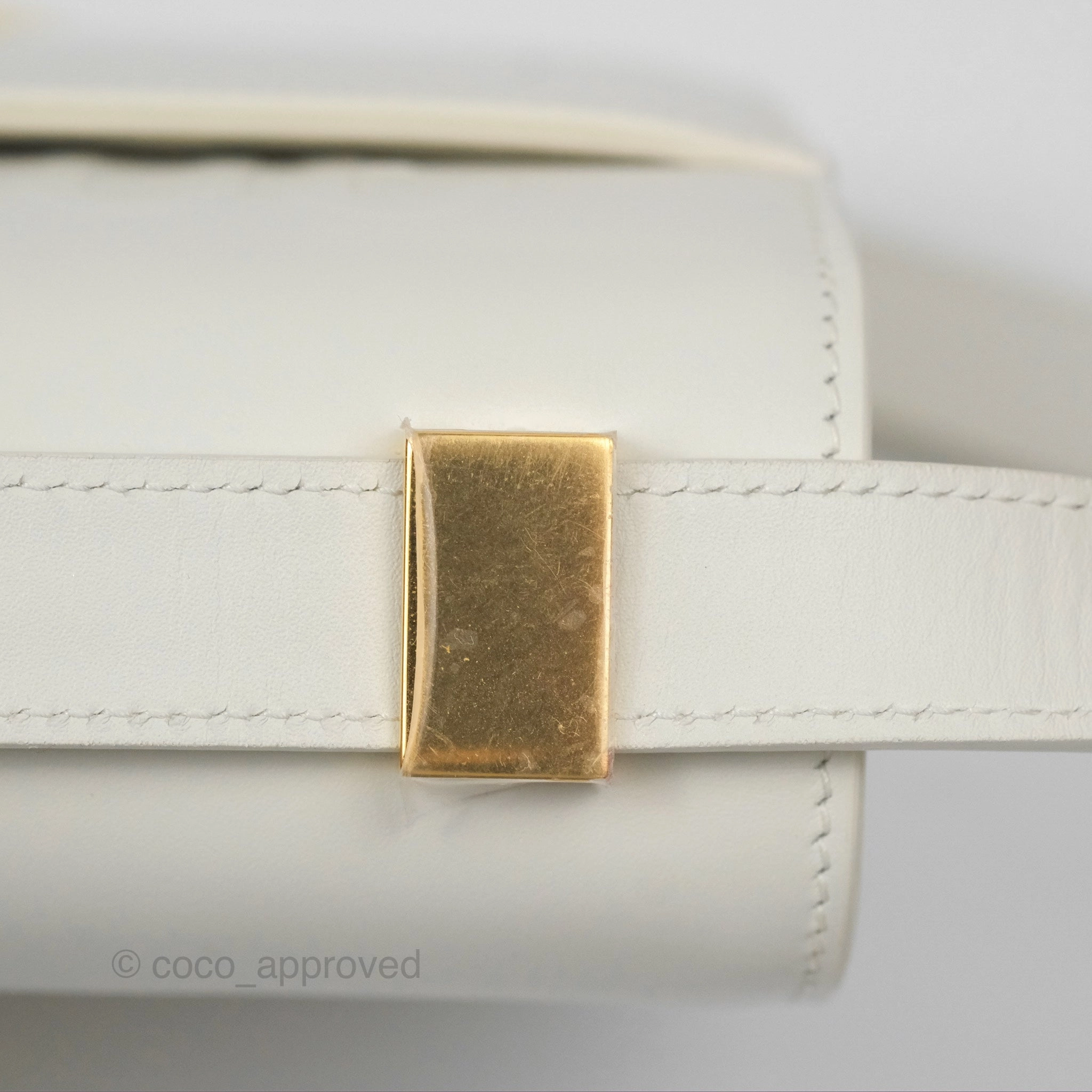 Christian Dior Small 30 Montaigne Box Bag White Calfskin