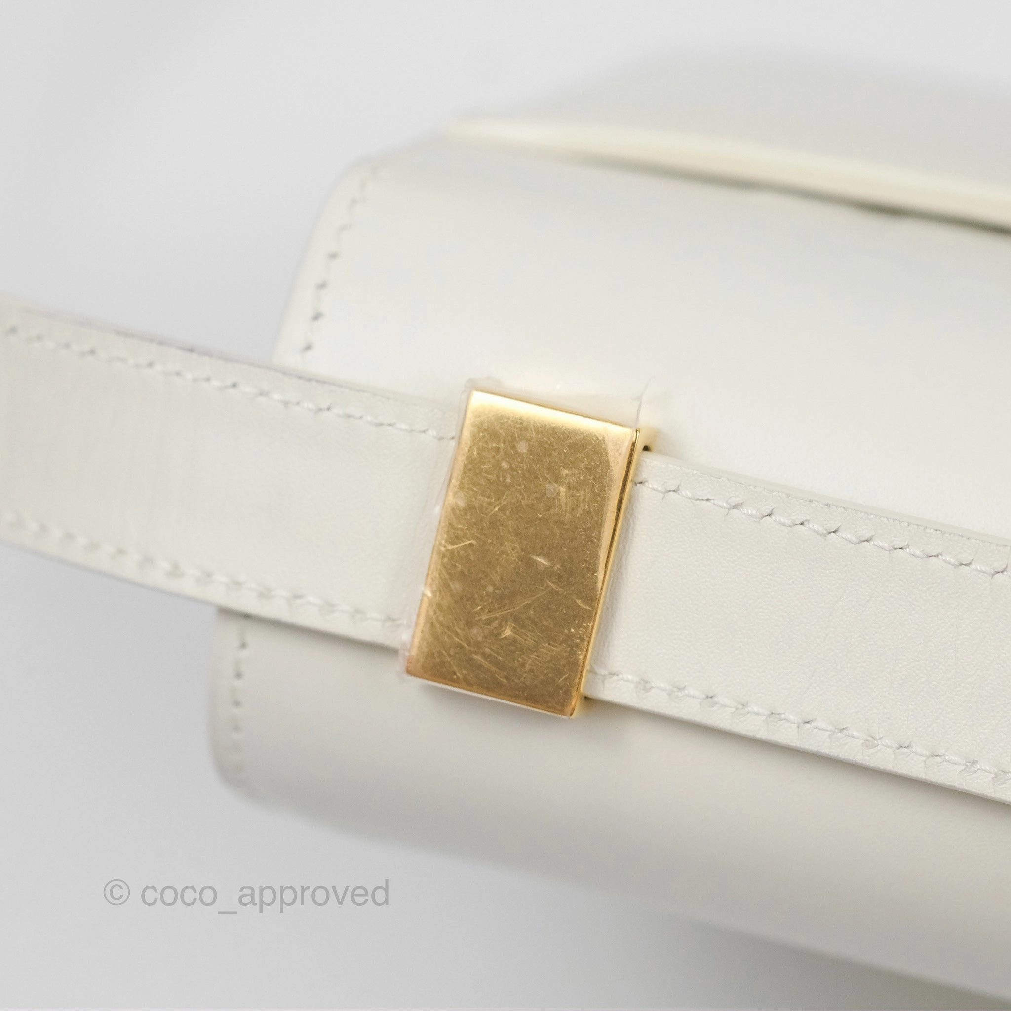 Christian Dior Small 30 Montaigne Box Bag White Calfskin