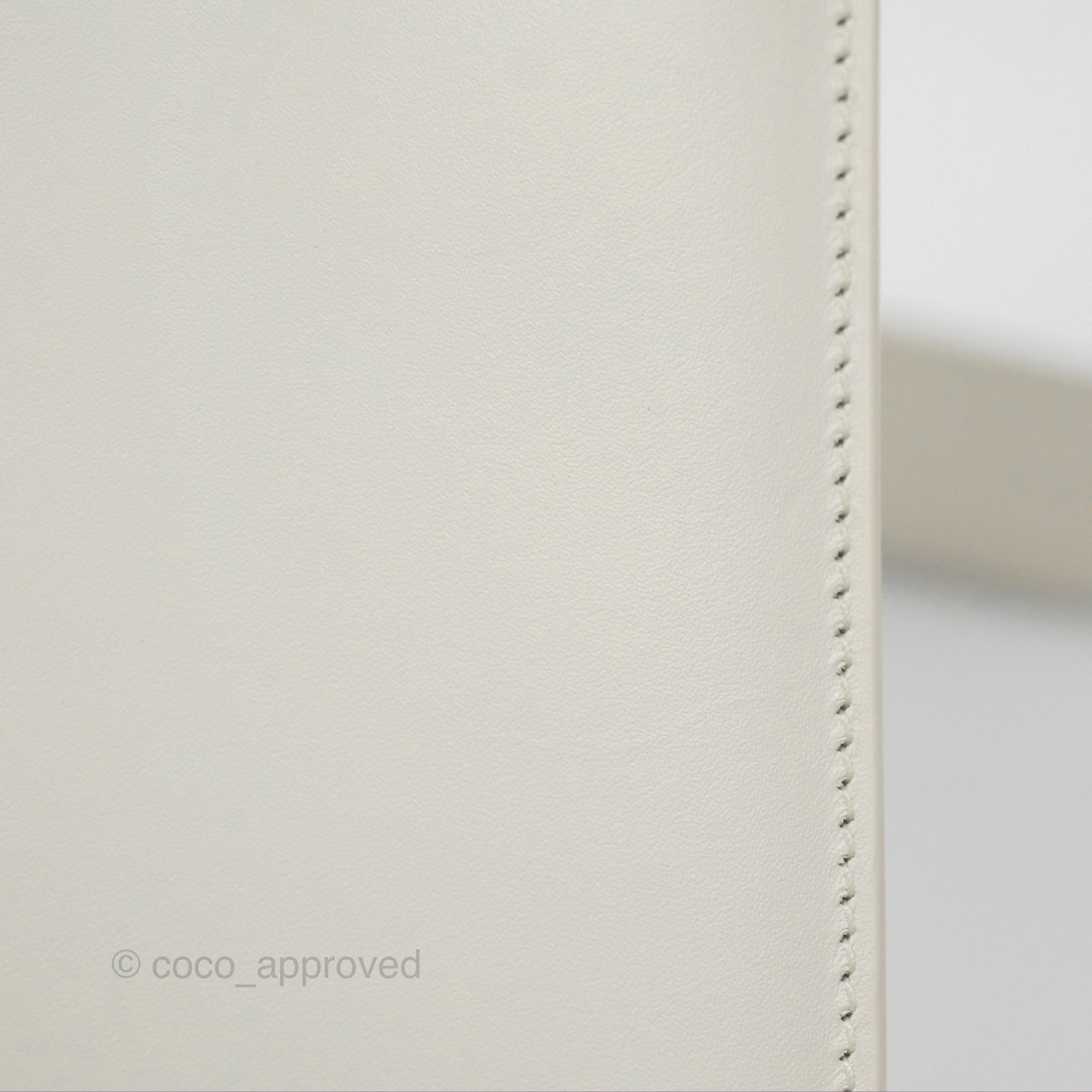 Christian Dior Small 30 Montaigne Box Bag White Calfskin