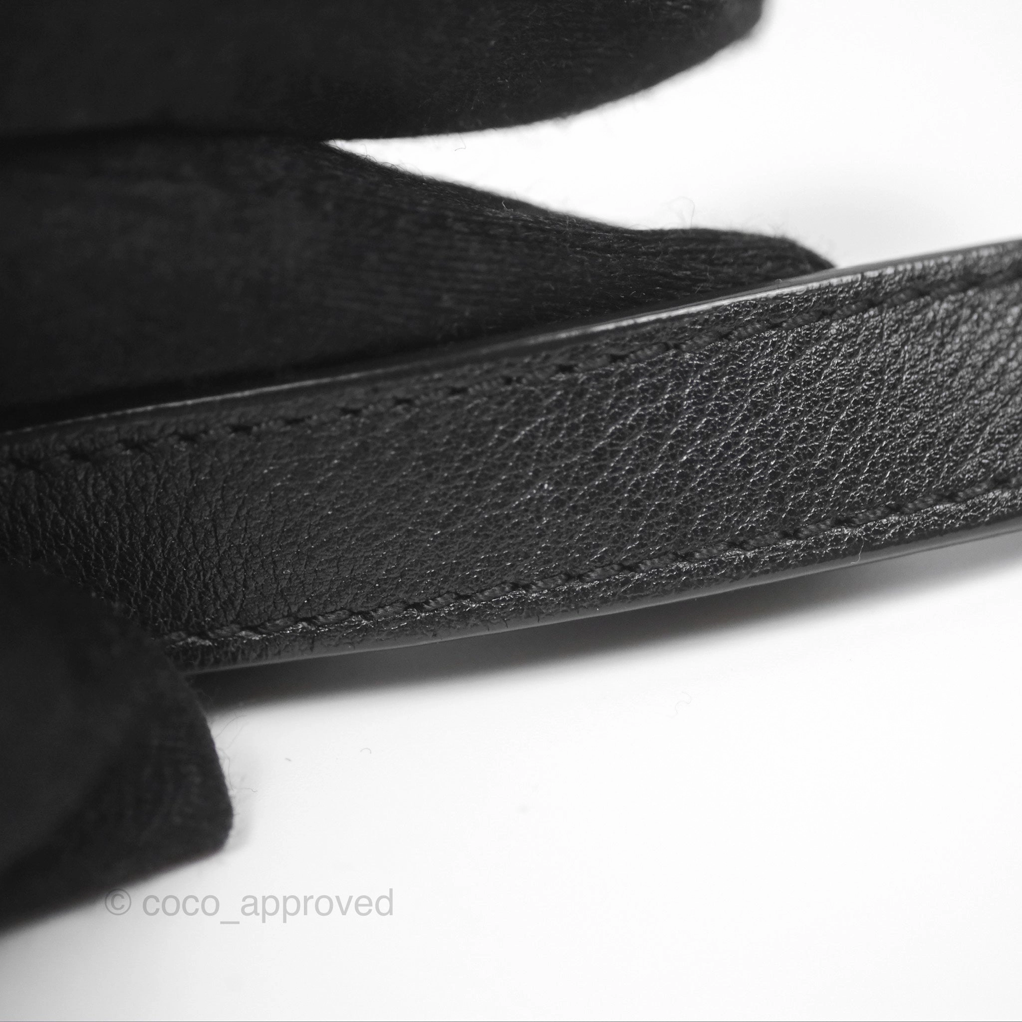 Christian Dior Small Caro Bag Black Supple Cannage Calfskin