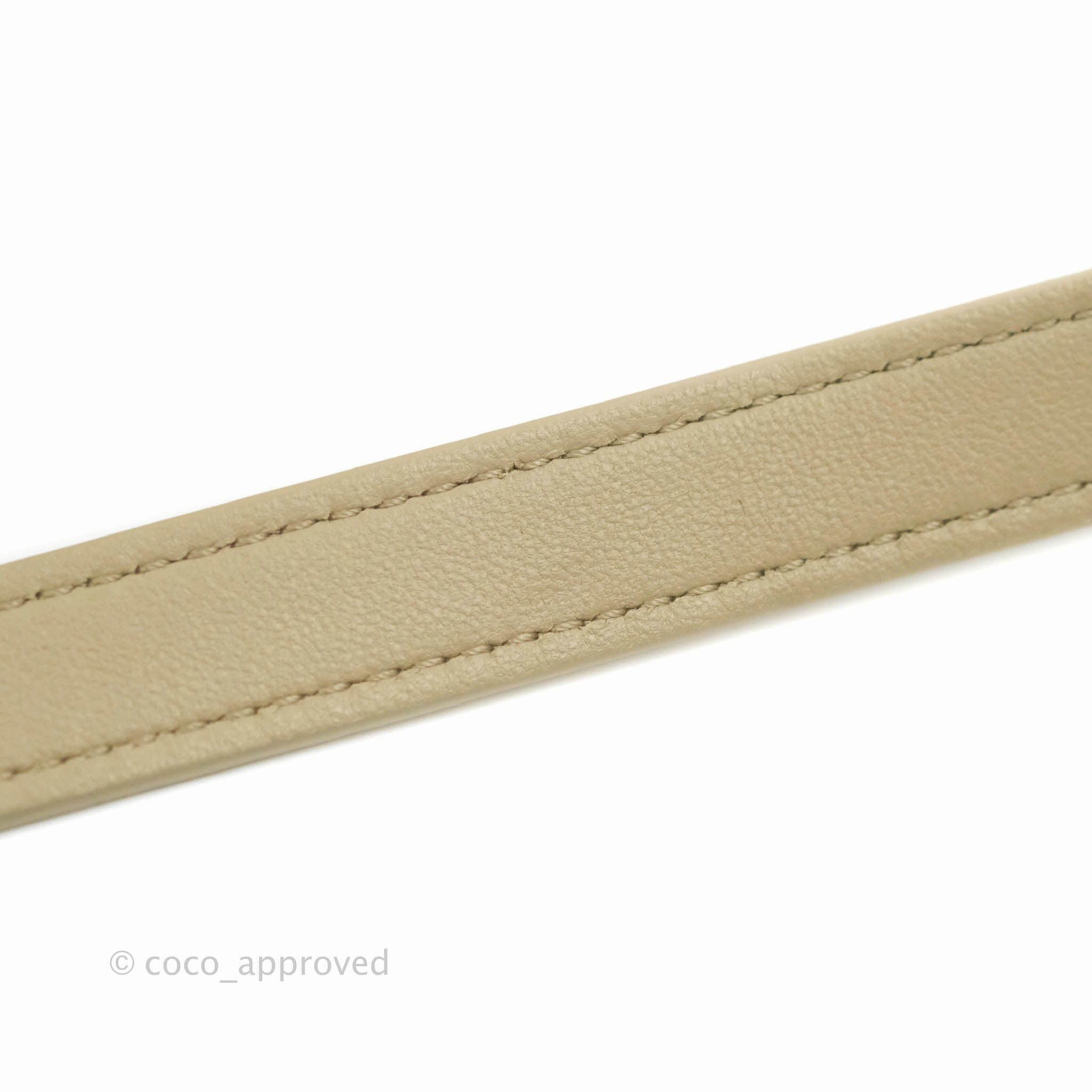 Christian Dior Small Diortravel Vanity Case Beige Lambskin Cannage