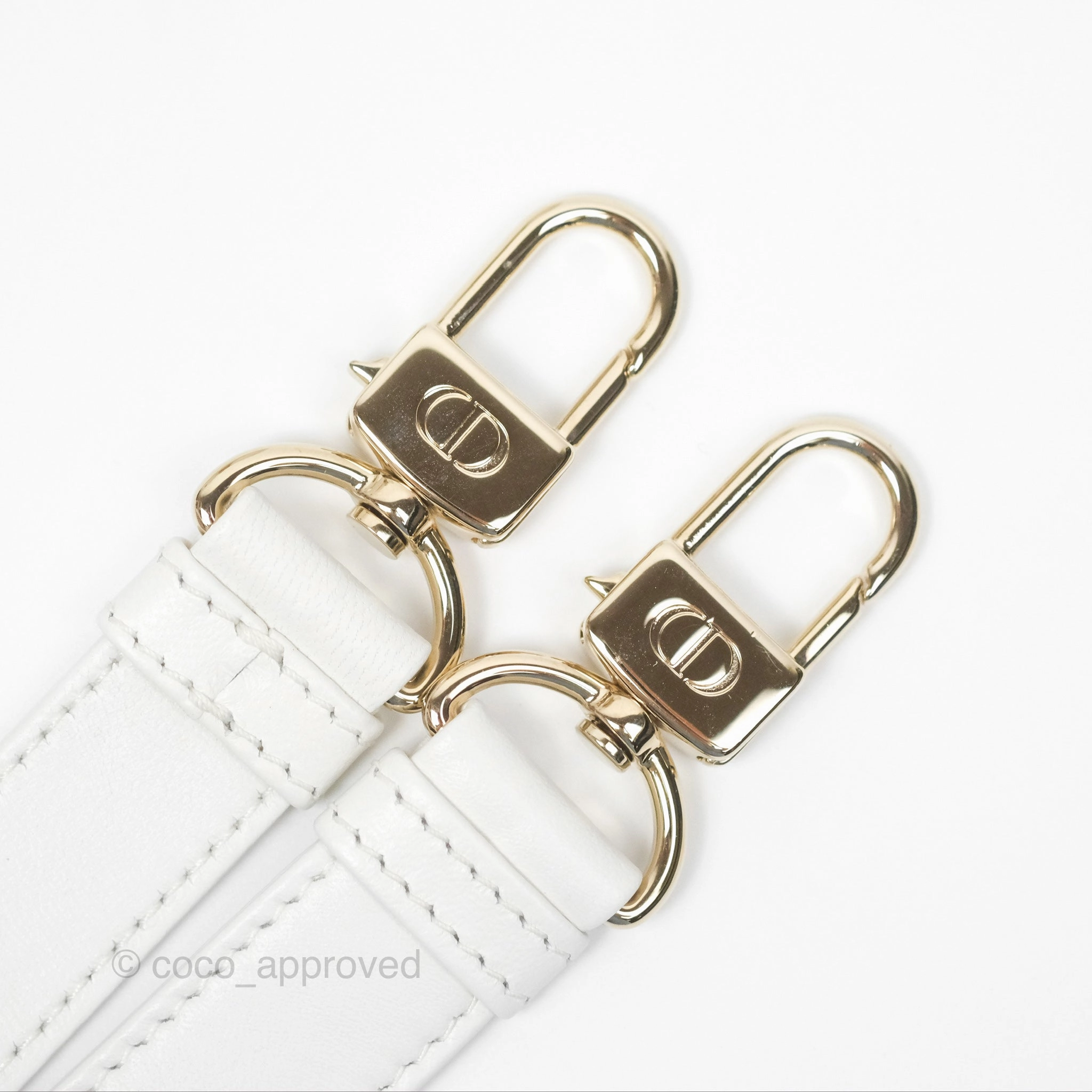 Christian Dior Small Lady D-Joy Bag Latte Lambskin Cannage Gold Hardware