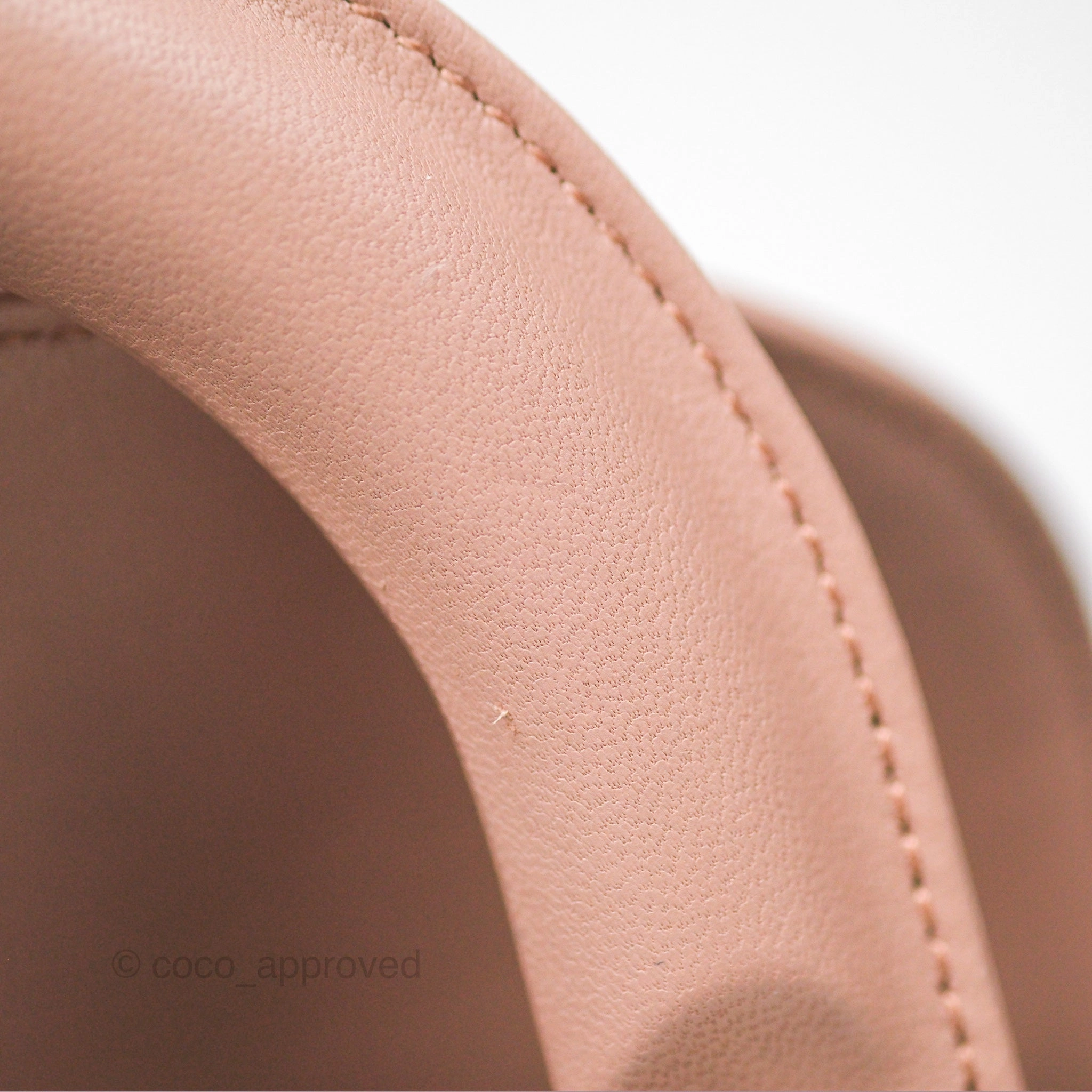 Christian Dior Small Lady Dior My ABCDior Blush Cannage Lambskin Gold Hardware