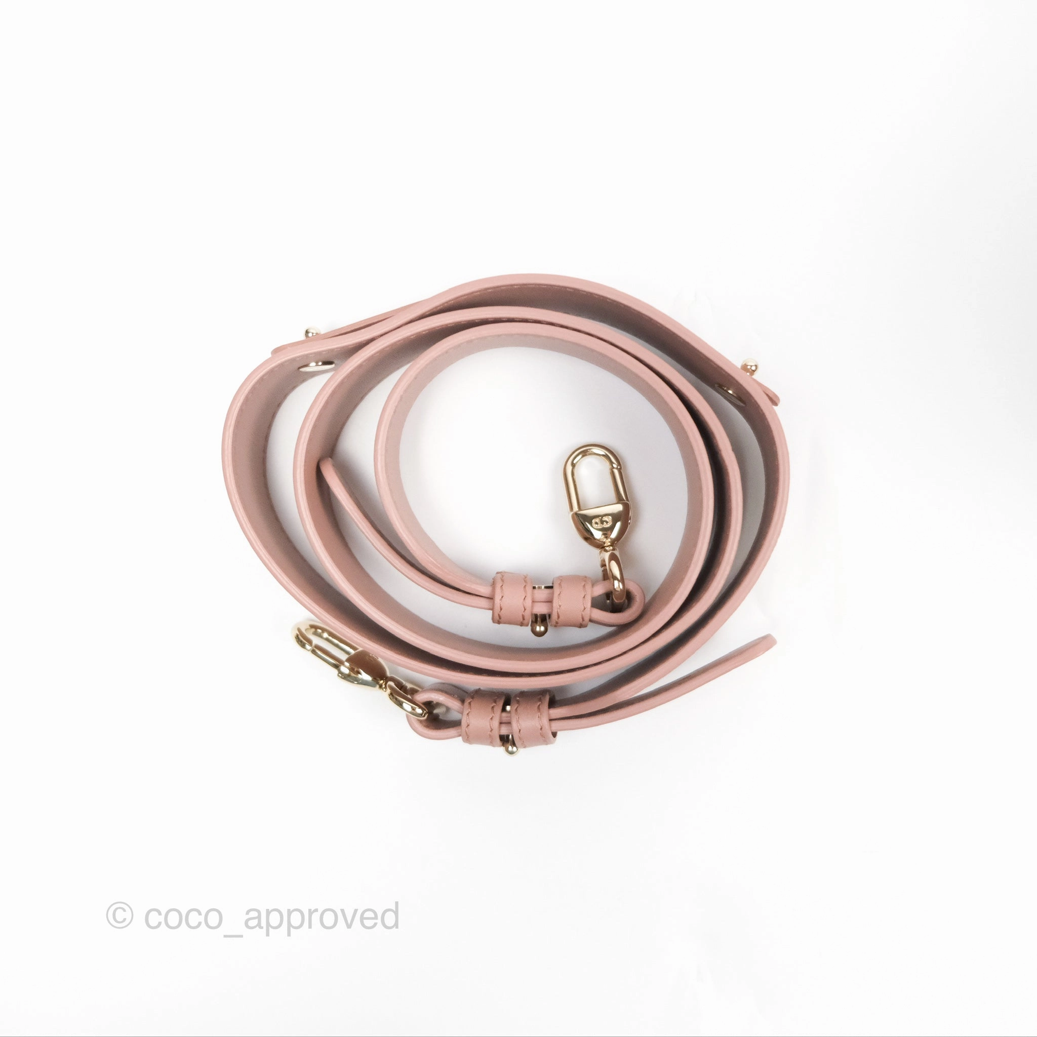 Christian Dior Small Lady Dior My ABCDior Blush Cannage Lambskin Gold Hardware