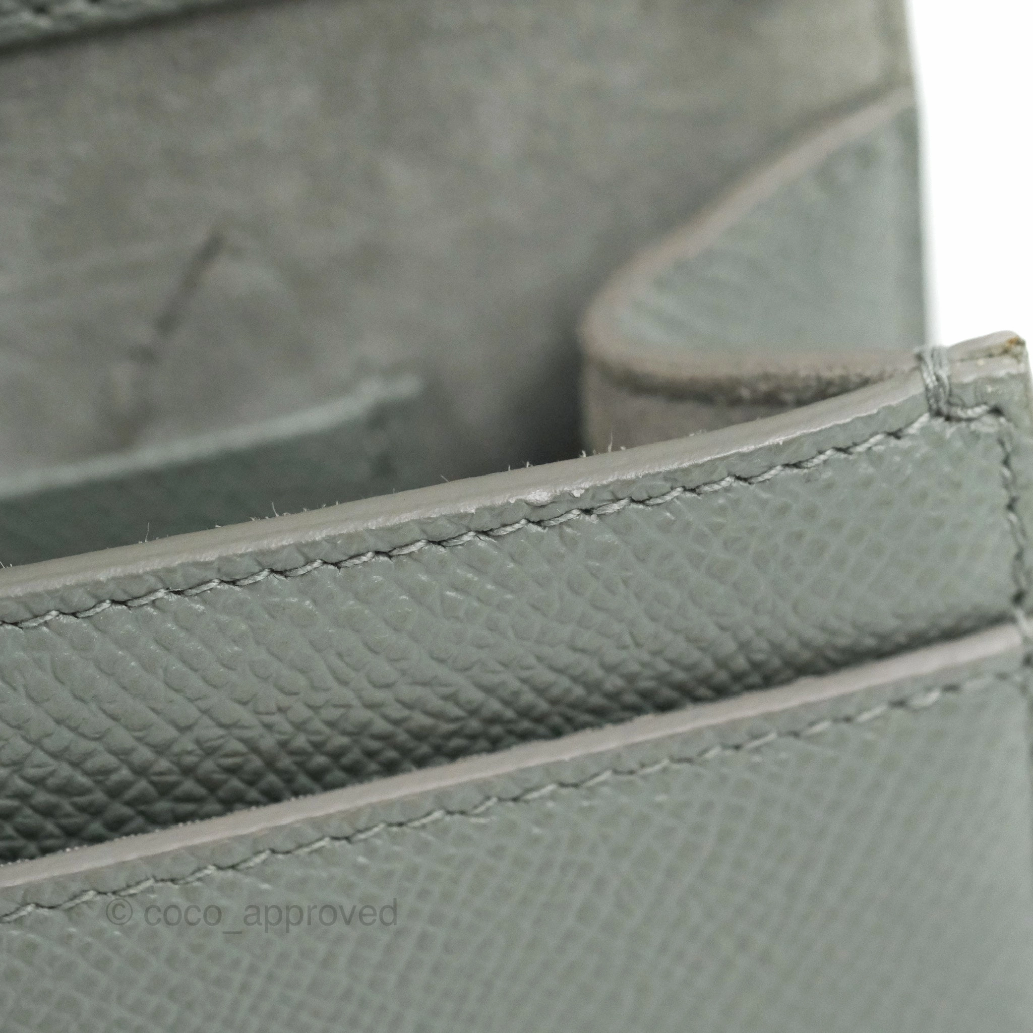 Dior 2-in-1 30 Montaigne Pouch Grey Grained Calfskin