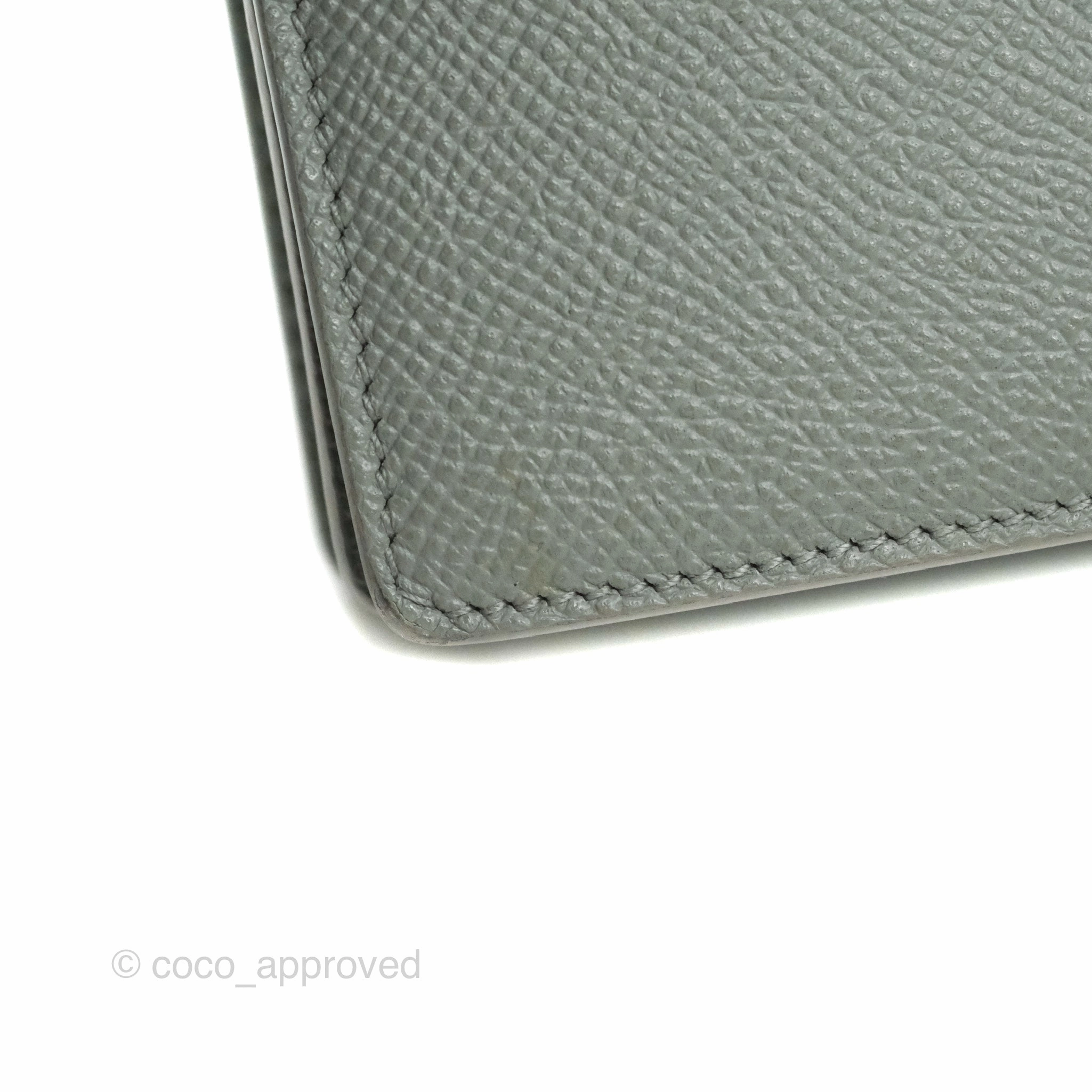 Dior 2-in-1 30 Montaigne Pouch Grey Grained Calfskin