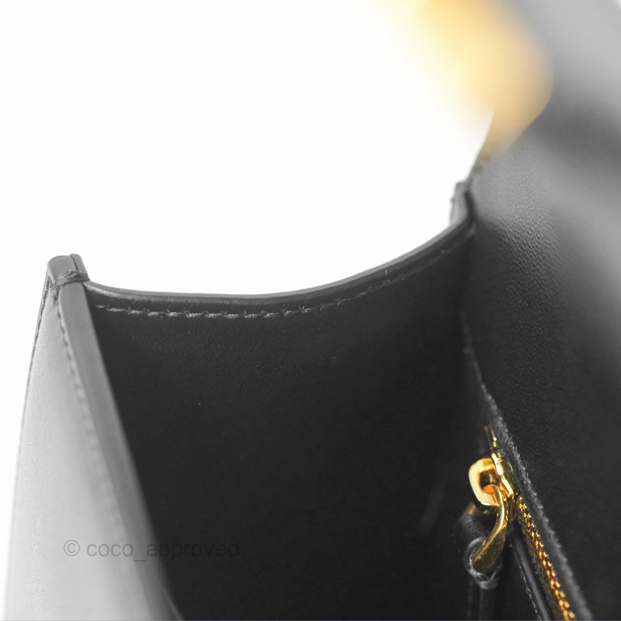 Dior 30 Montaigne Bag Black Box Calfskin