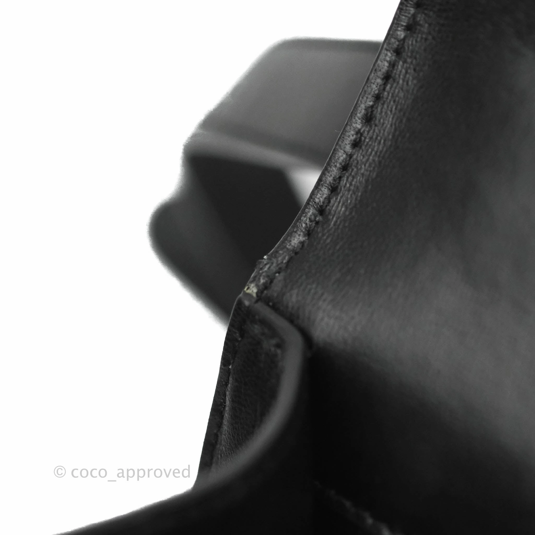 Dior 30 Montaigne Bag Black Calfskin Gold Hardware