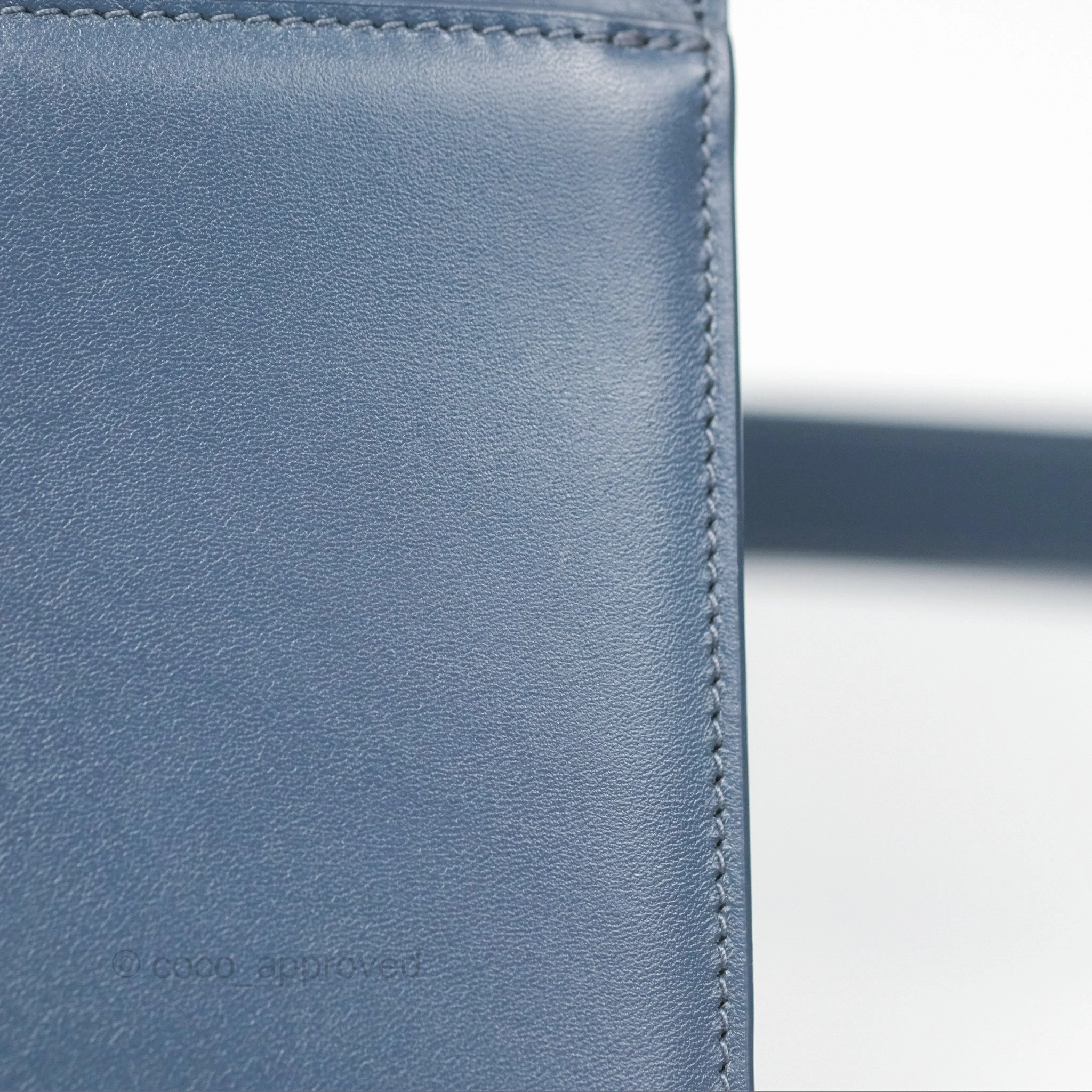 Dior 30 Montaigne Bag Blue Box Calfskin