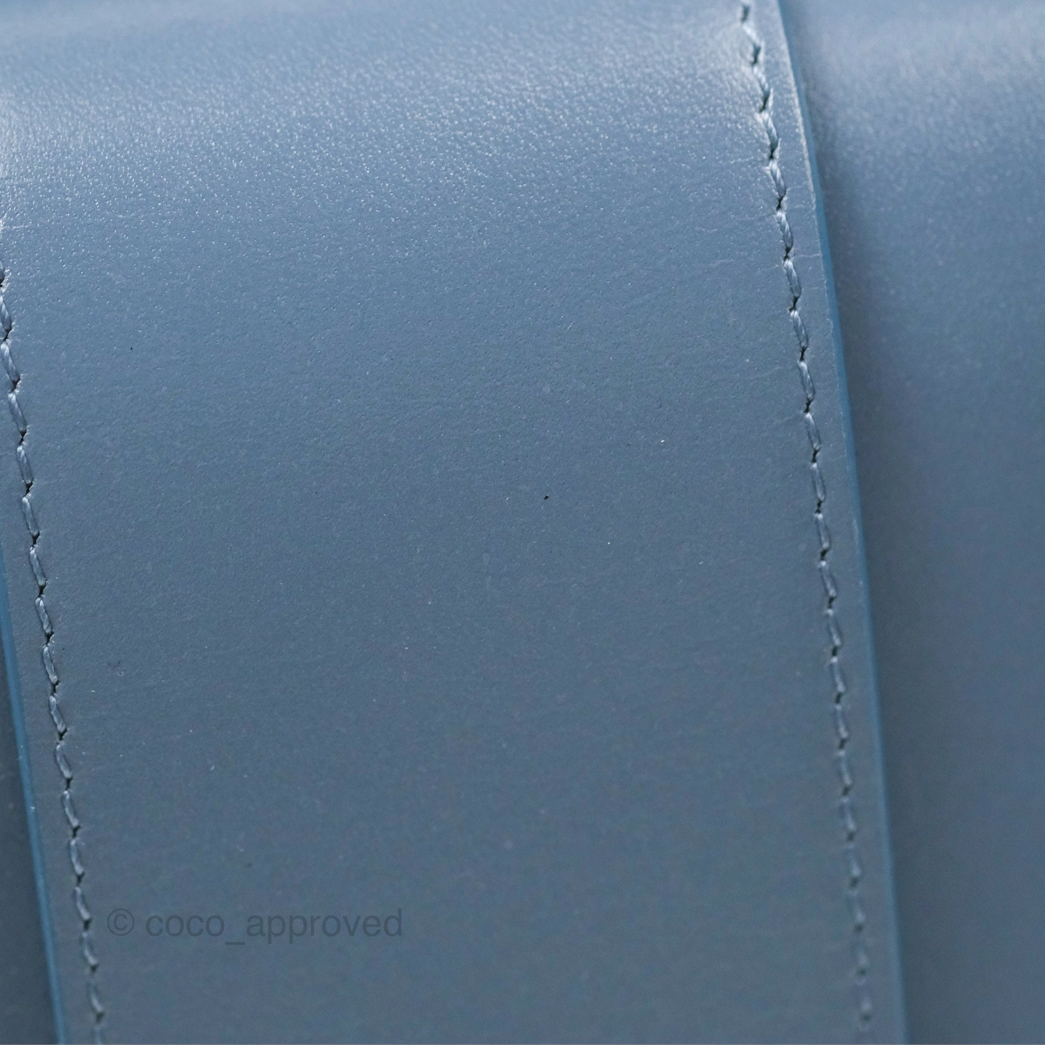 Dior 30 Montaigne Bag Blue Box Calfskin