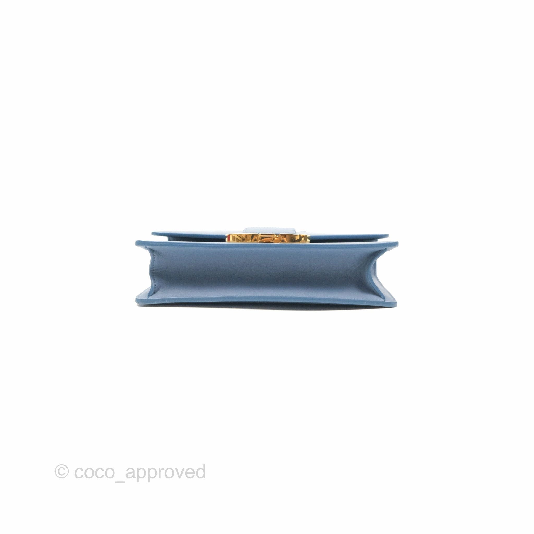 Dior 30 Montaigne Bag Blue Box Calfskin