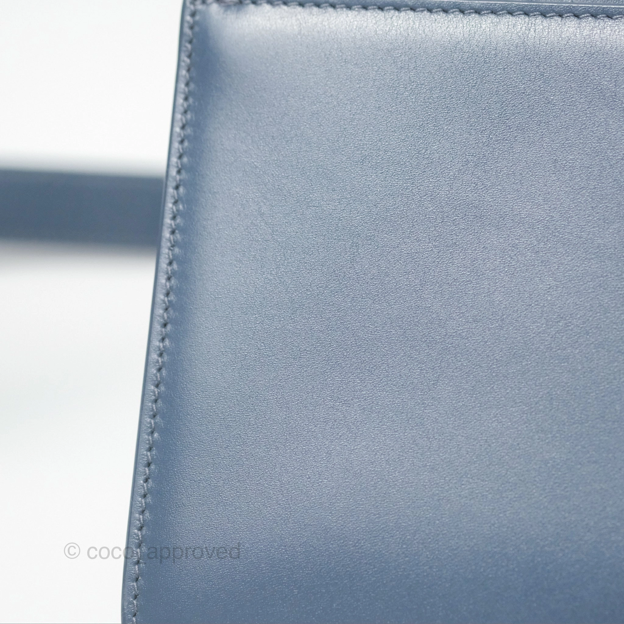 Dior 30 Montaigne Bag Blue Box Calfskin
